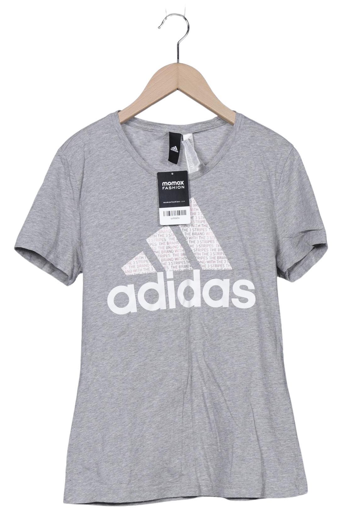 

adidas Damen T-Shirt, grau, Gr. 38