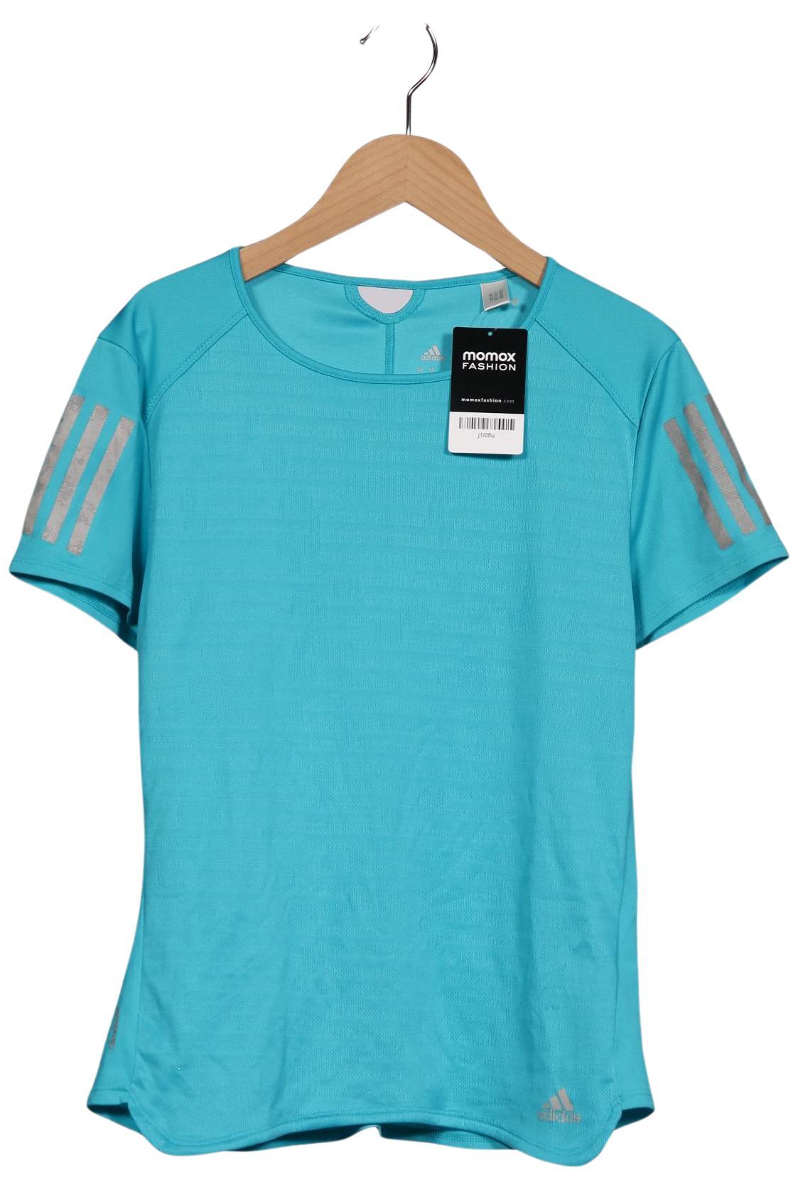 

adidas Damen T-Shirt, blau, Gr. 34