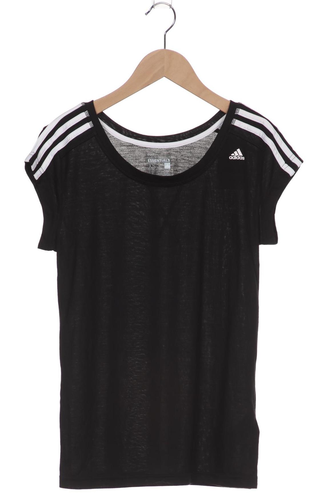 

adidas Damen T-Shirt, schwarz