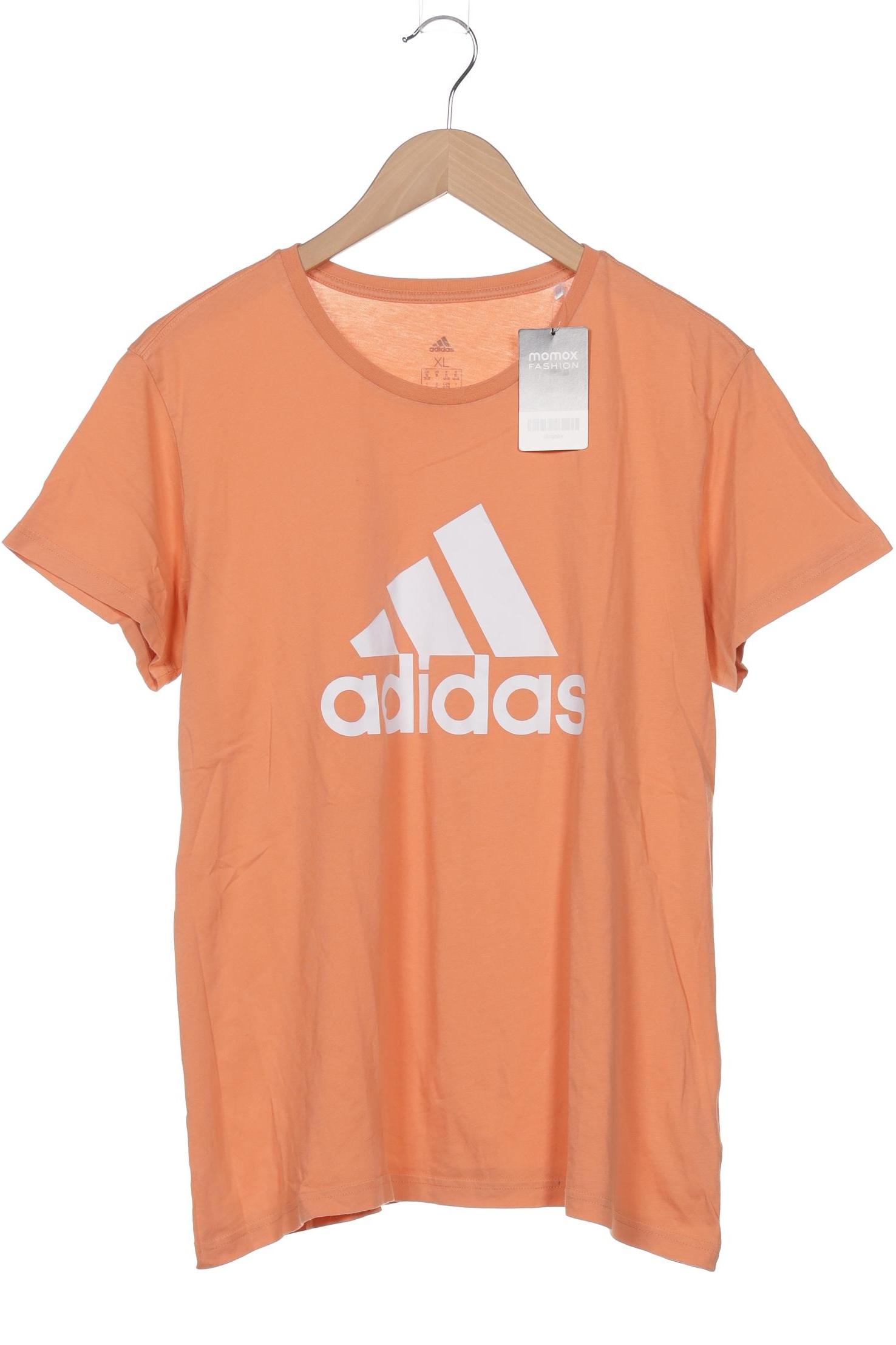 

adidas Damen T-Shirt, orange, Gr. 44