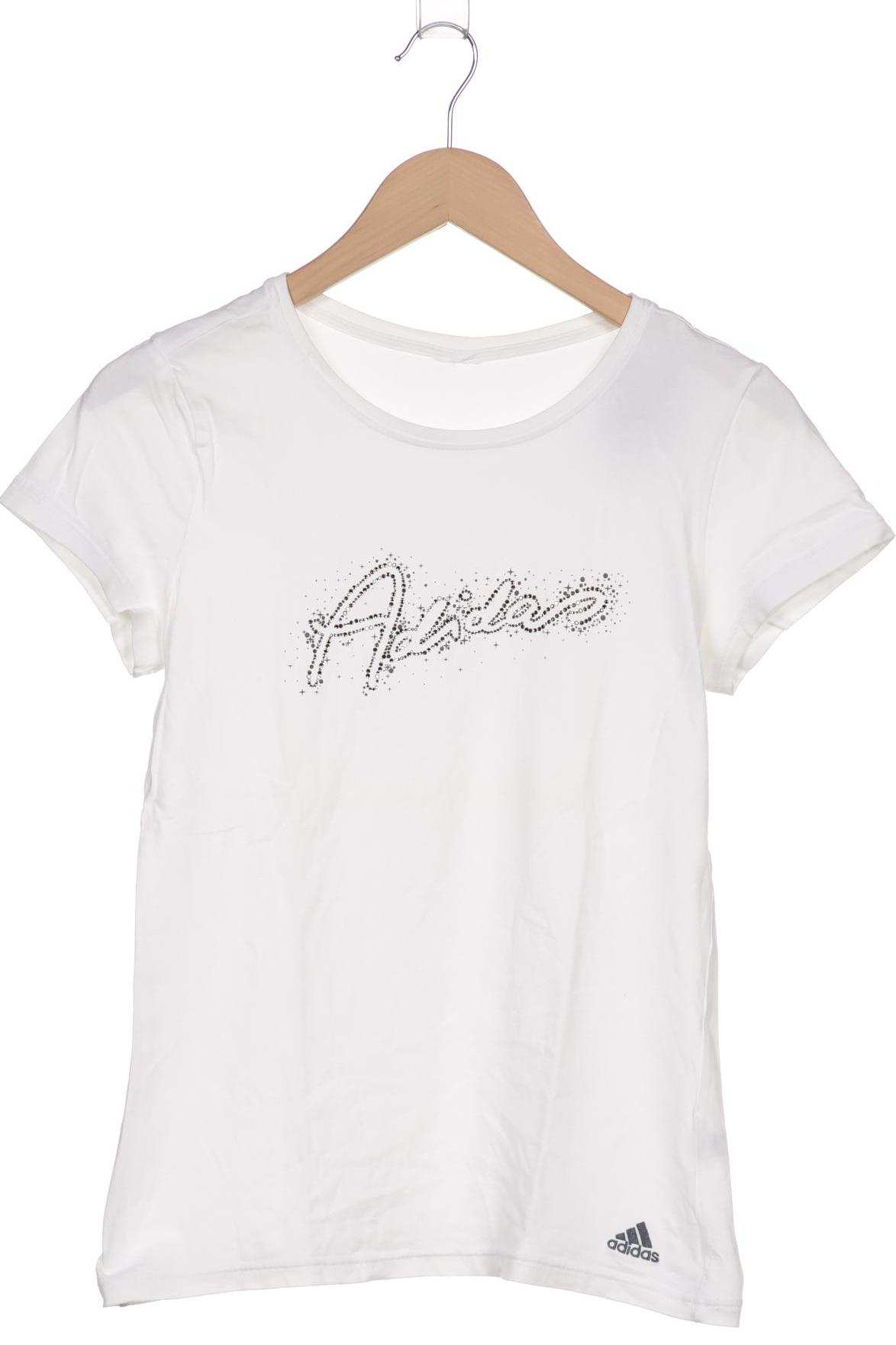 

adidas Damen T-Shirt, weiß