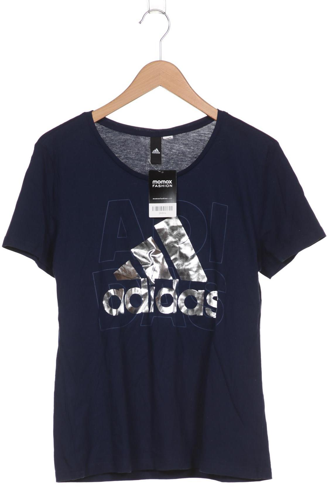 

adidas Damen T-Shirt, marineblau, Gr. 42