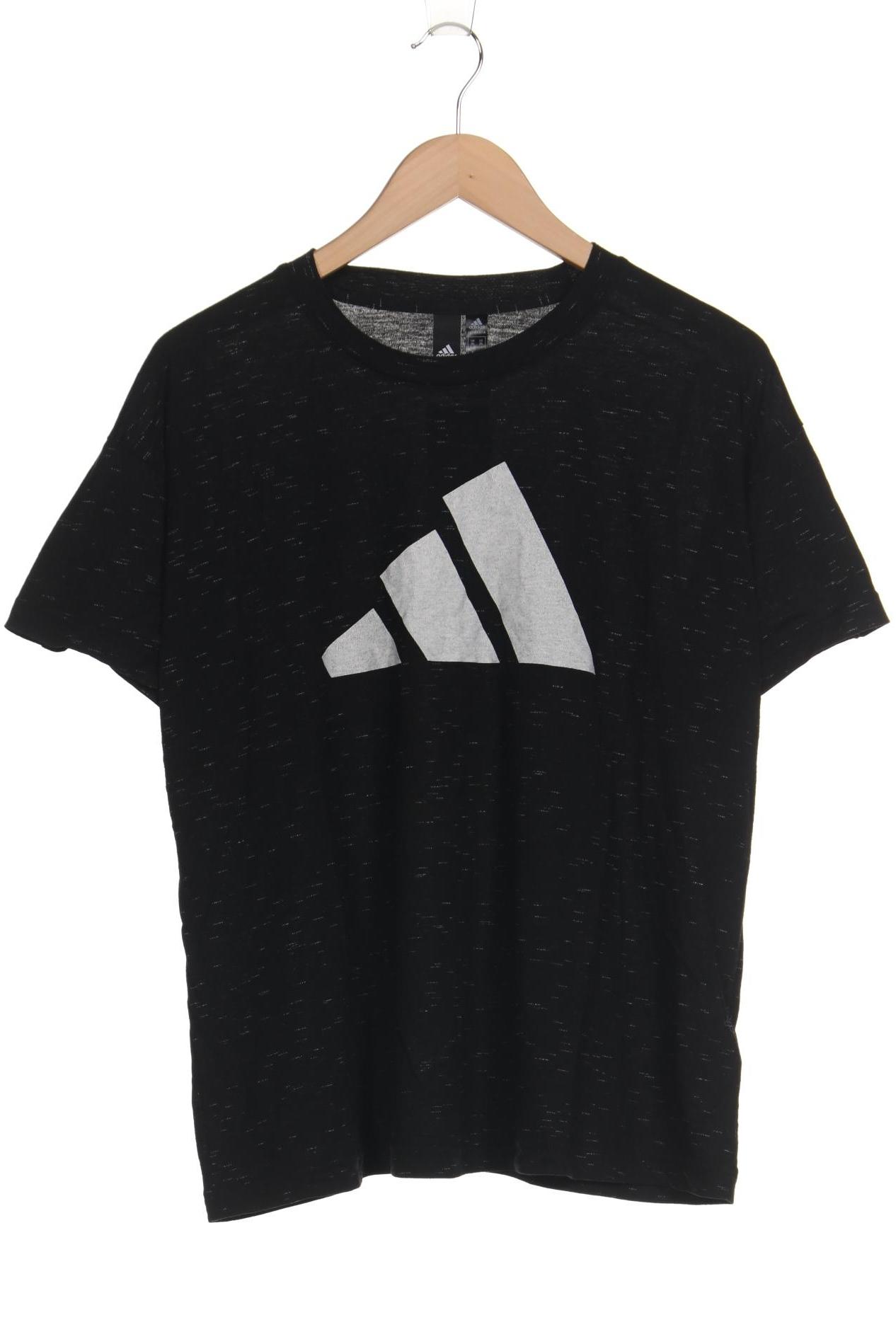 

adidas Damen T-Shirt, schwarz, Gr. 46