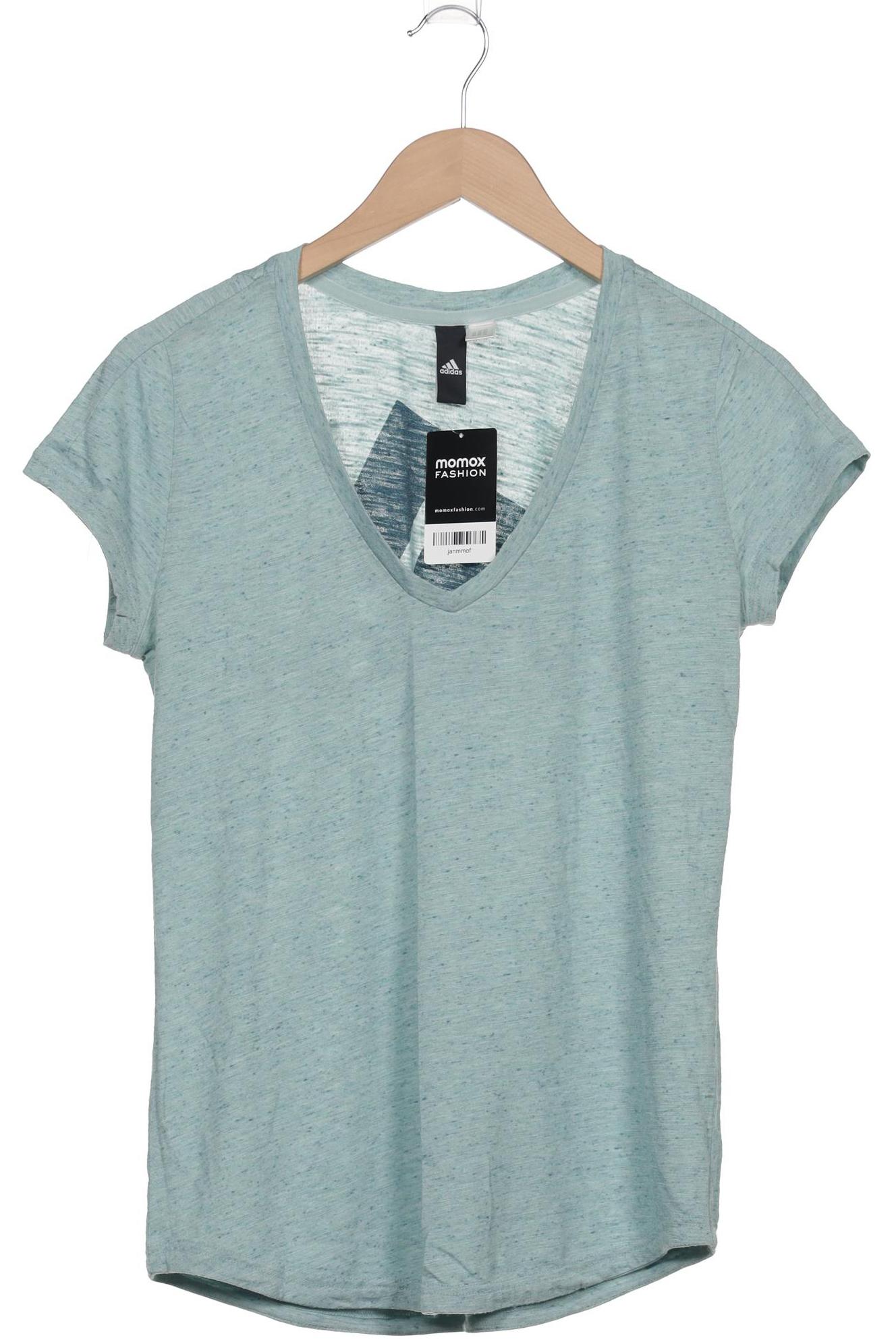 

adidas Damen T-Shirt, türkis, Gr. 38