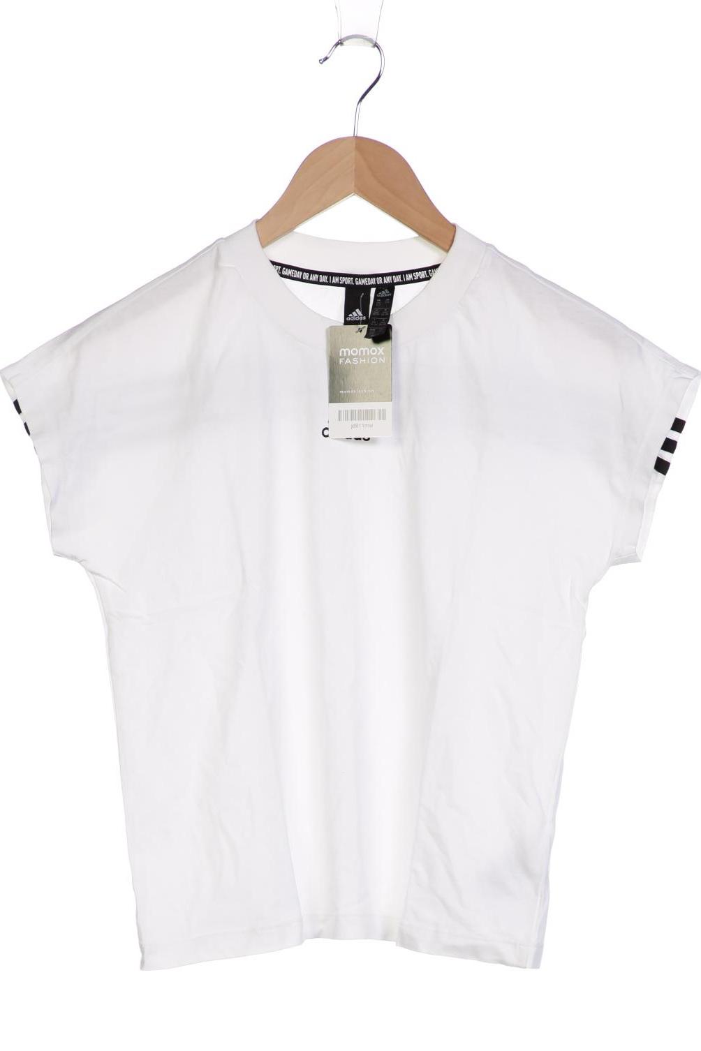 

adidas Damen T-Shirt, weiß, Gr. 32