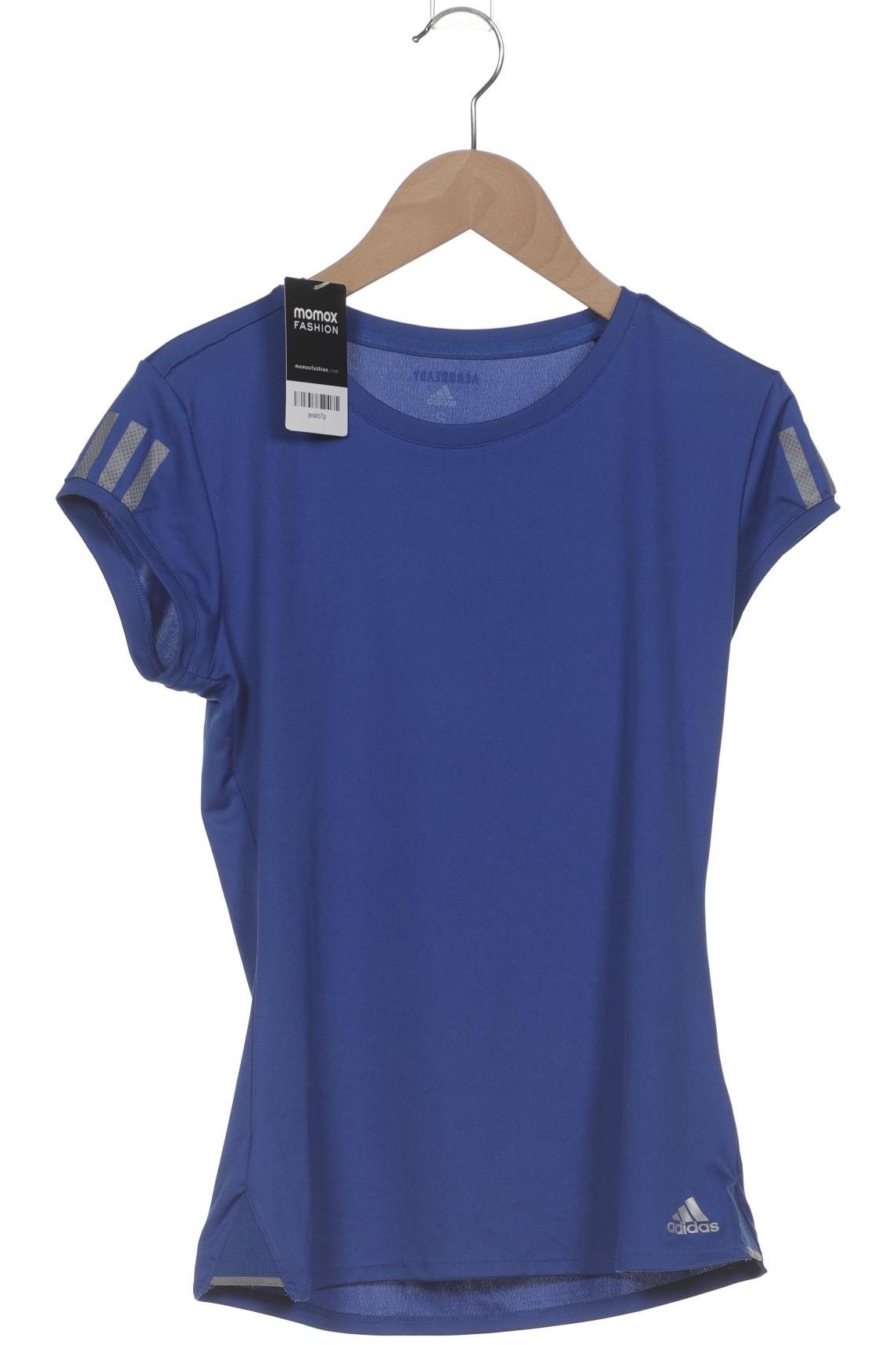 

adidas Damen T-Shirt, blau, Gr. 36