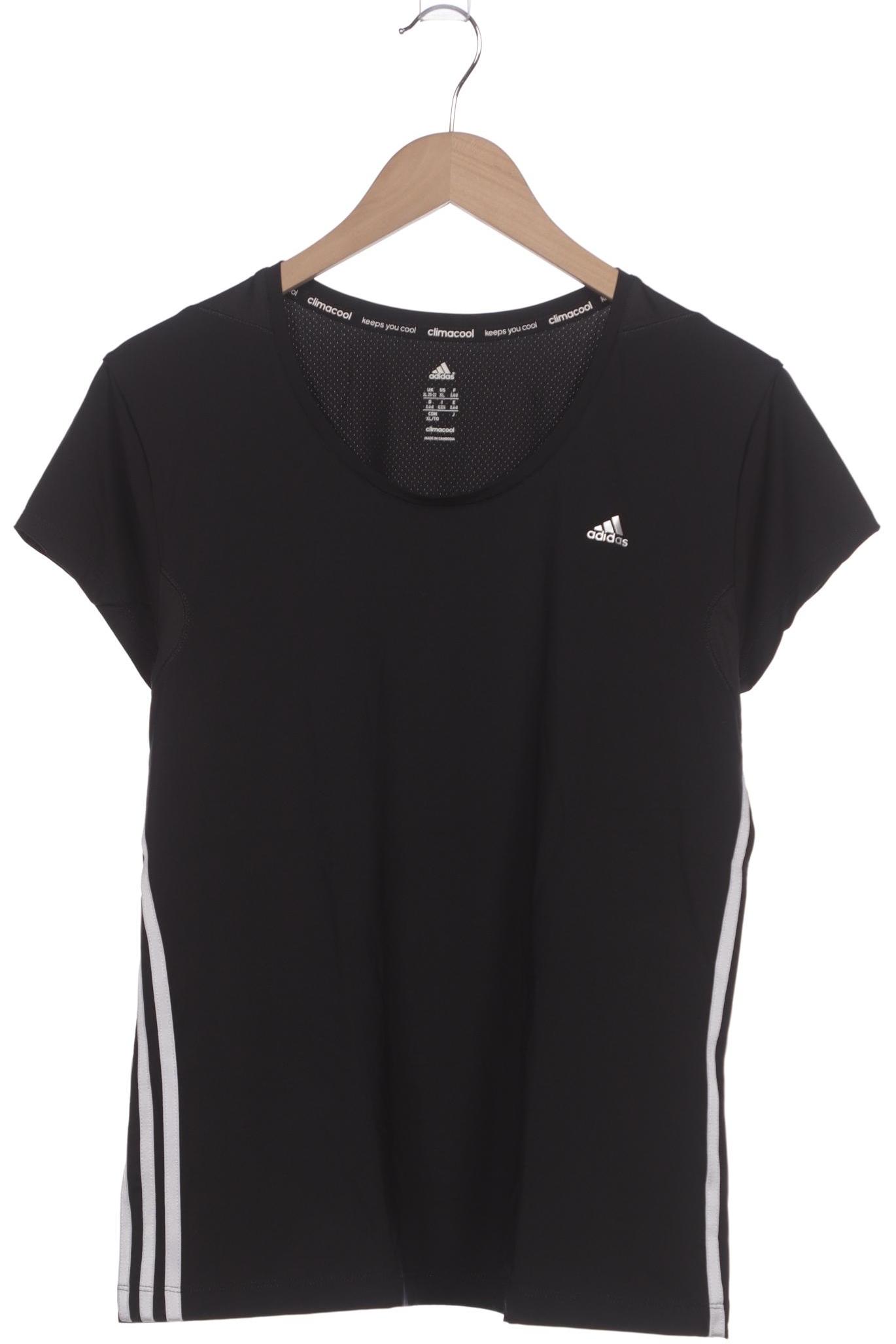 

adidas Damen T-Shirt, schwarz, Gr. 44
