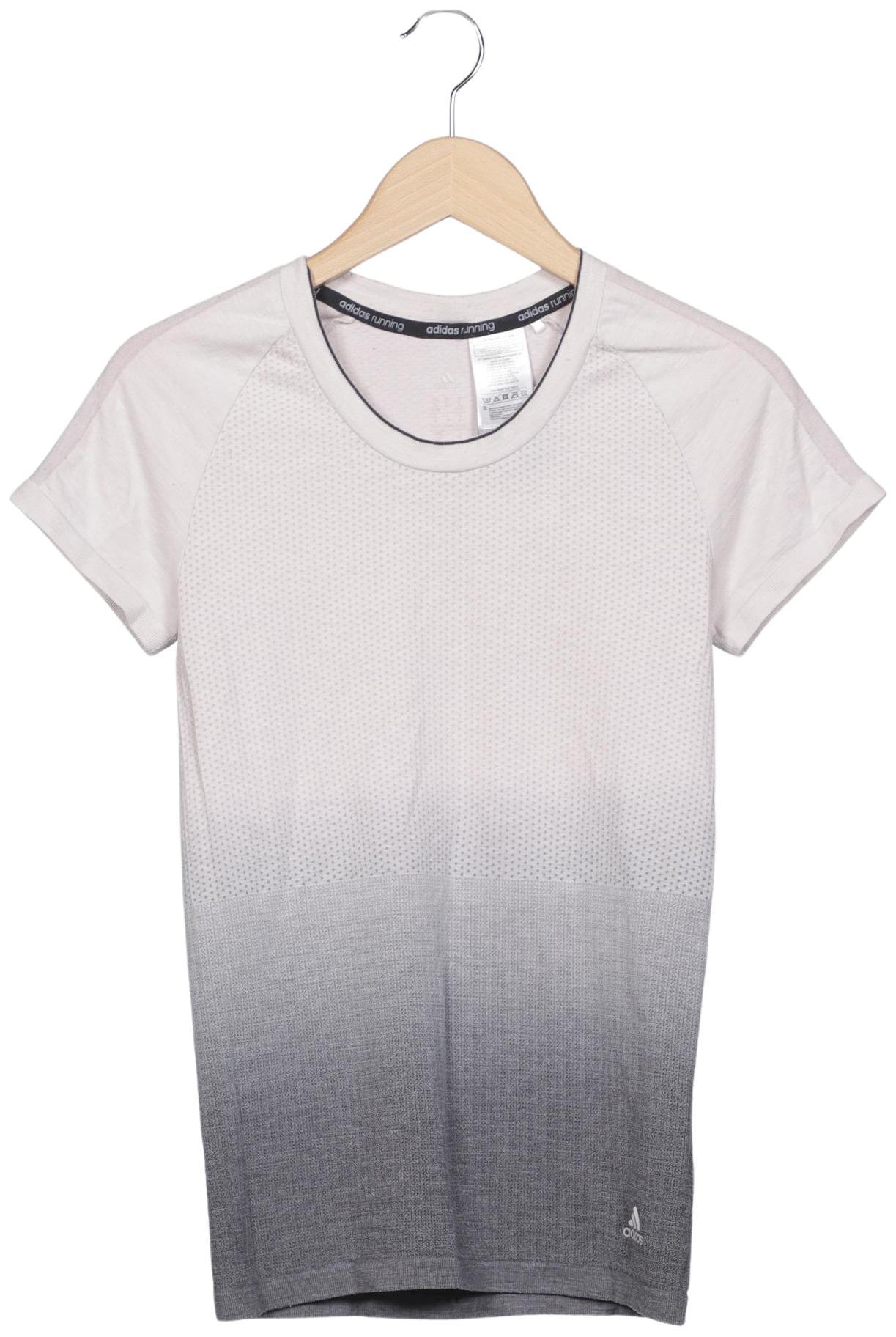 

adidas Damen T-Shirt, grau, Gr. 36