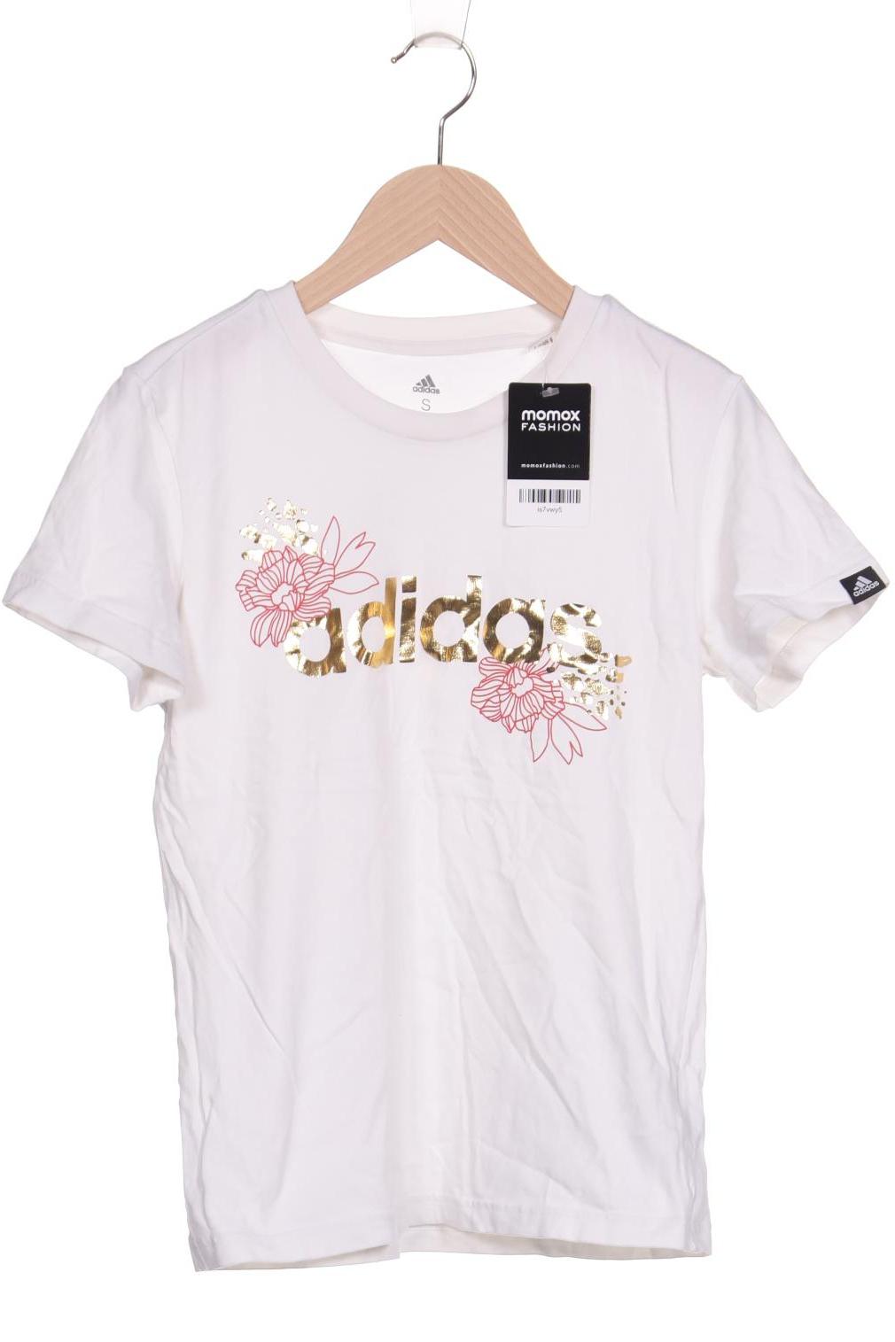 

adidas Damen T-Shirt, weiß, Gr. 36
