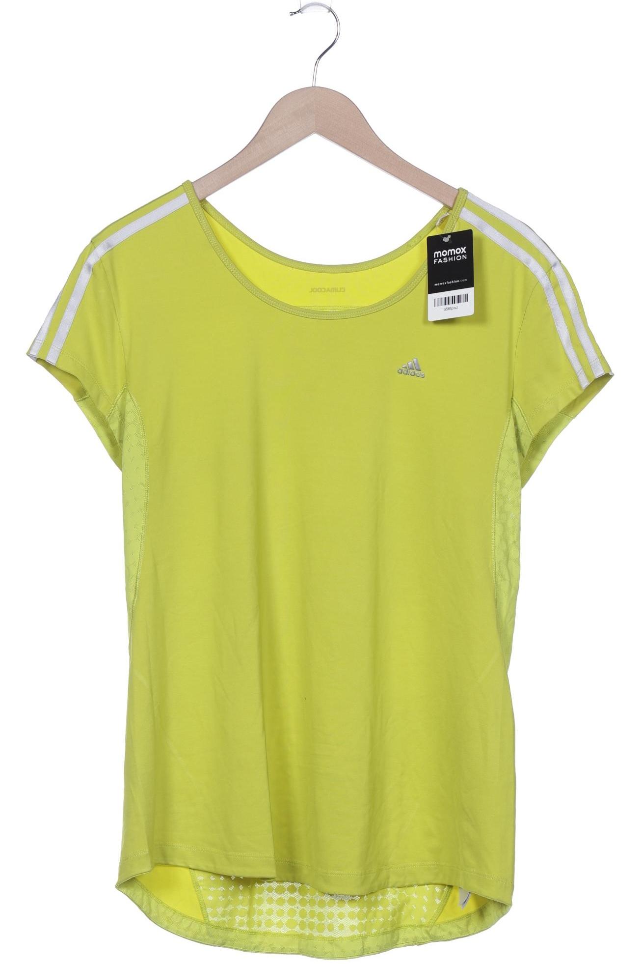 

adidas Damen T-Shirt, gelb, Gr. 42