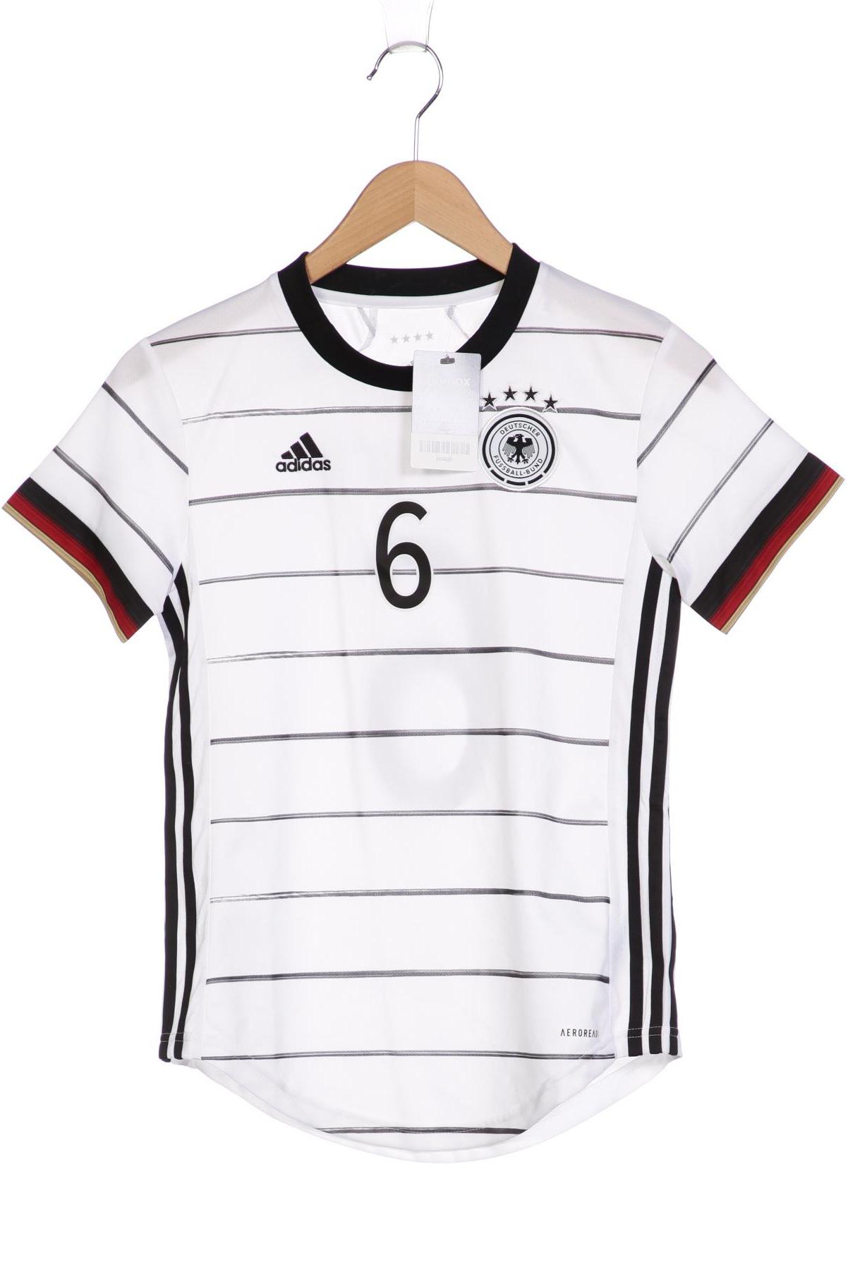 

adidas Damen T-Shirt, weiß, Gr. 34