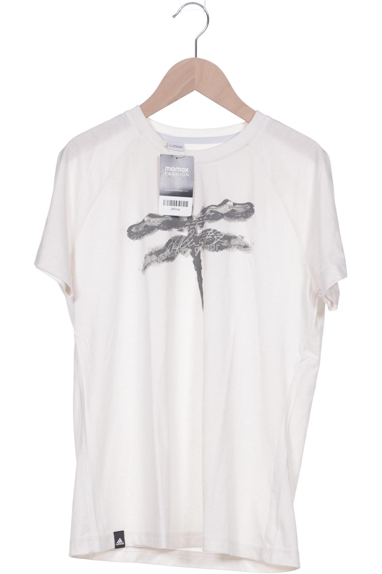 

adidas Damen T-Shirt, weiß