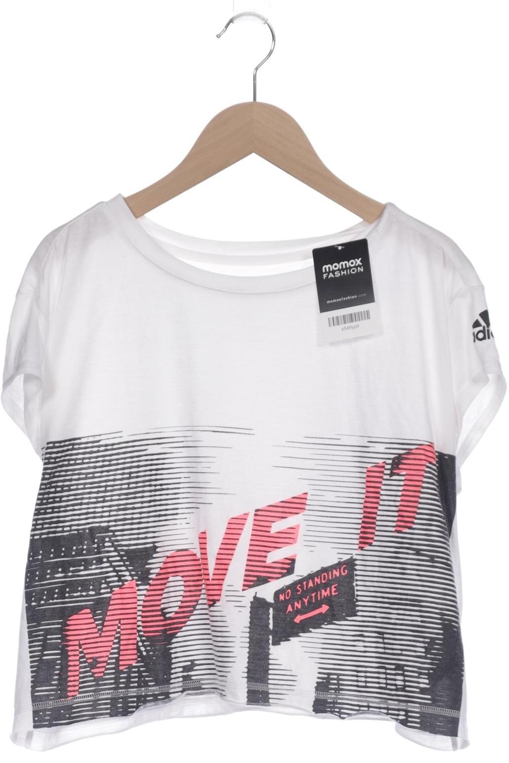 

adidas Damen T-Shirt, weiß, Gr. 38