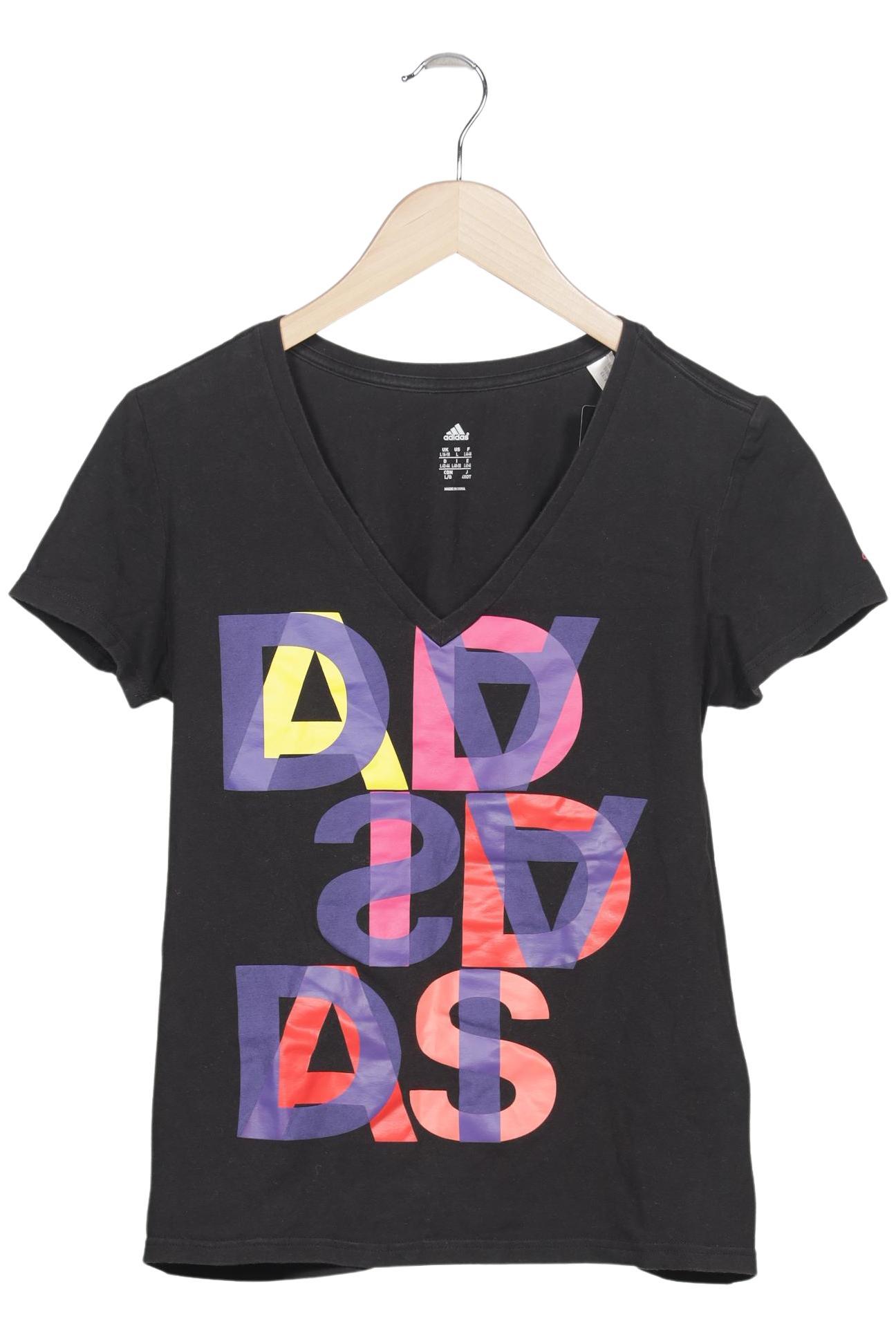 

adidas Damen T-Shirt, schwarz, Gr. 42