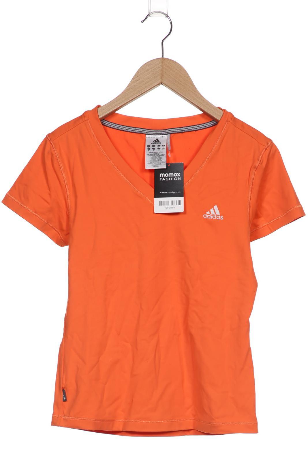 

adidas Damen T-Shirt, orange, Gr. 38