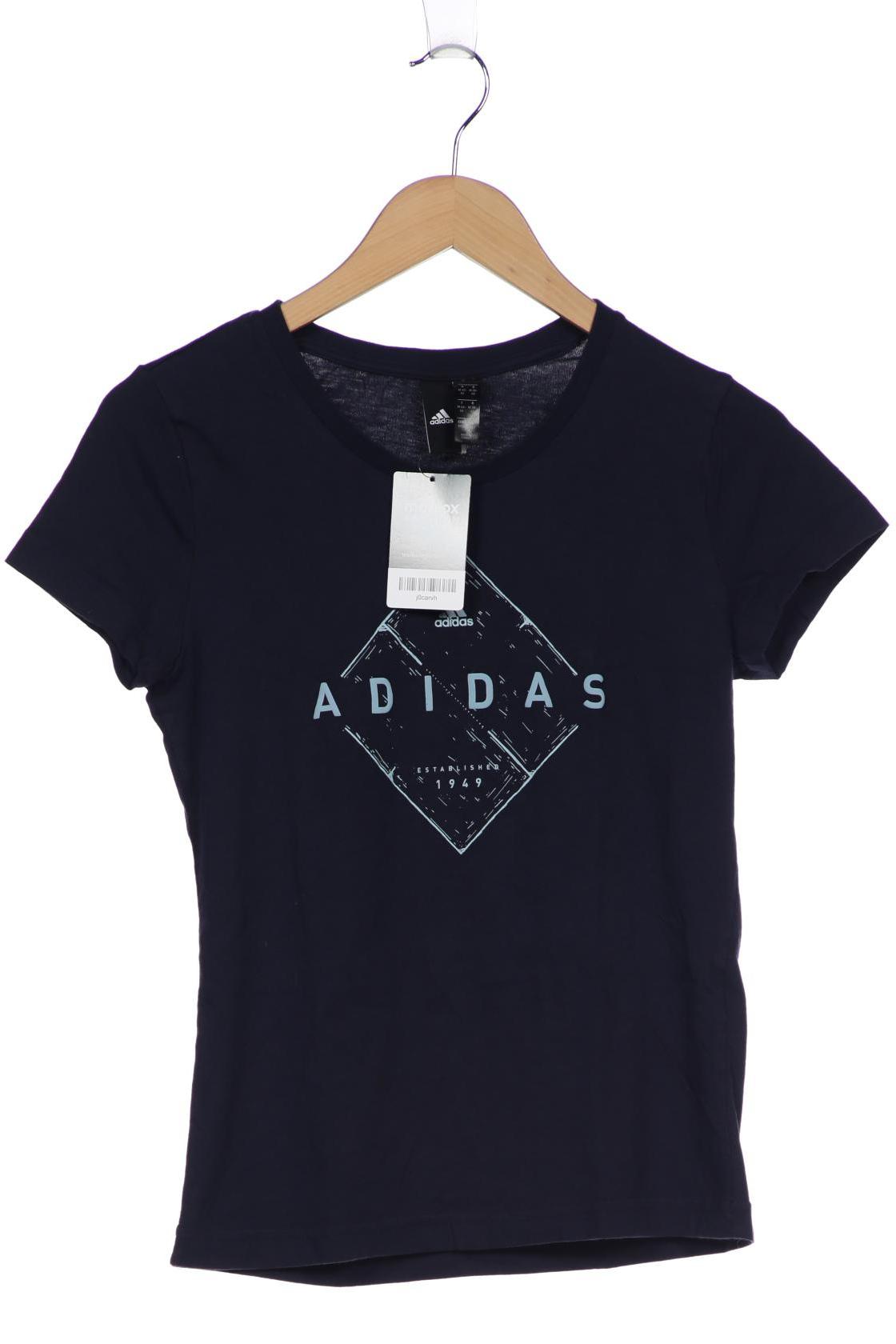 

adidas Damen T-Shirt, marineblau