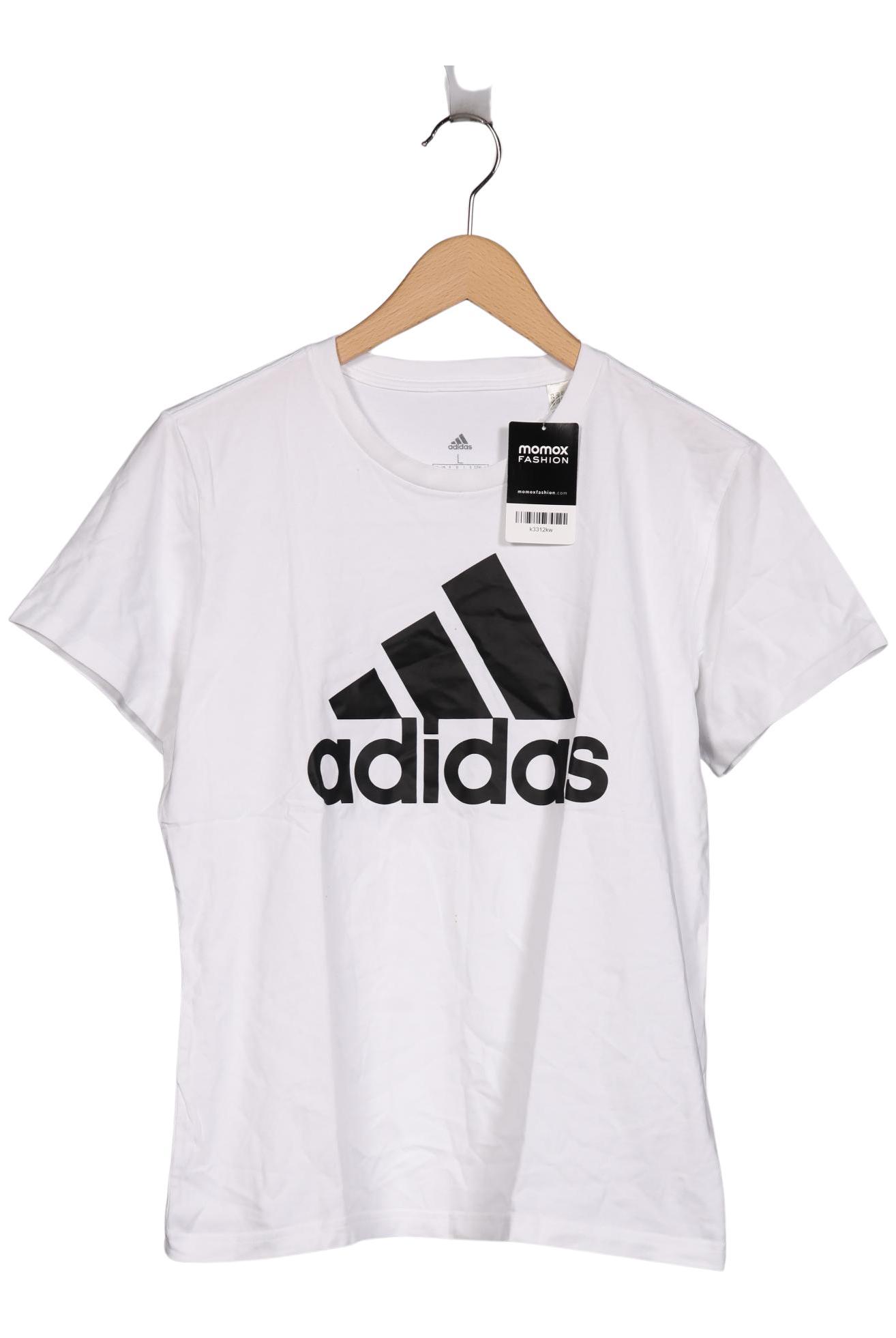 

adidas Damen T-Shirt, weiß, Gr. 42