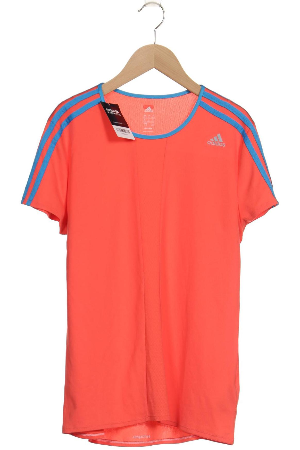 

adidas Damen T-Shirt, orange, Gr. 42