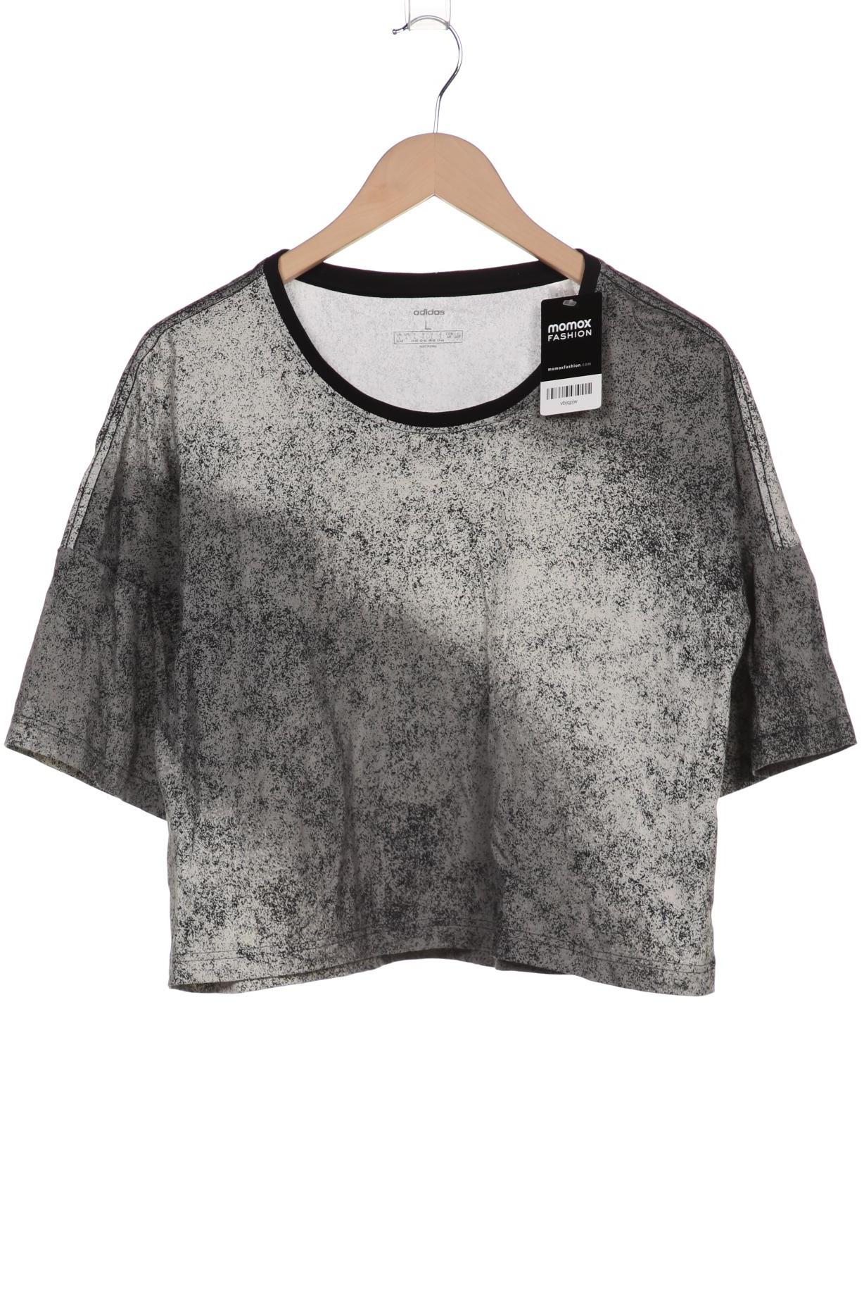 

adidas Damen T-Shirt, grau, Gr. 42