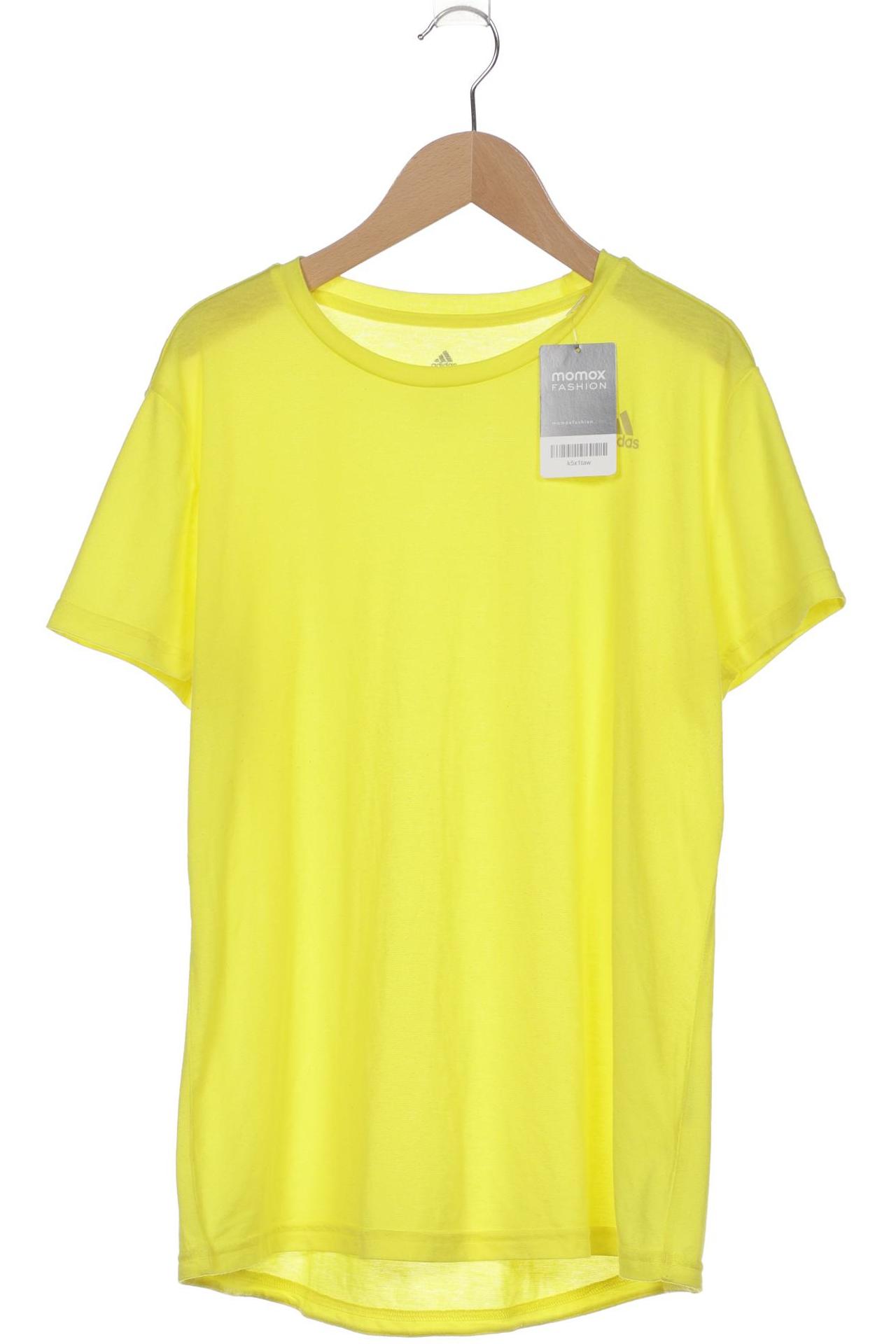 

adidas Damen T-Shirt, gelb, Gr. 44
