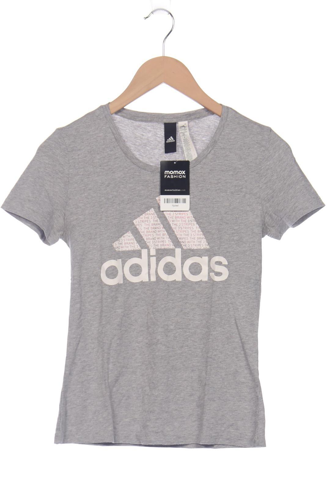 

adidas Damen T-Shirt, grau, Gr. 34