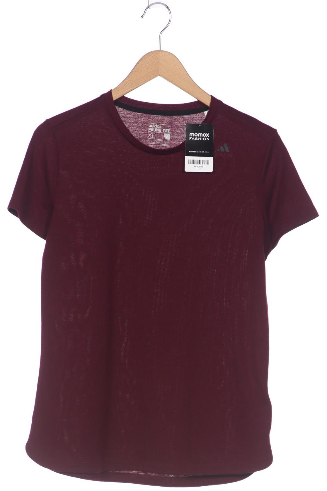 

adidas Damen T-Shirt, bordeaux, Gr. 44