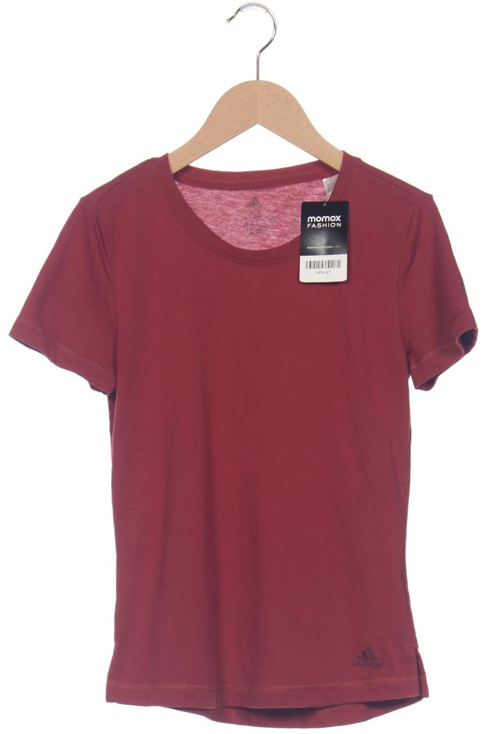 

adidas Damen T-Shirt, bordeaux, Gr. 34