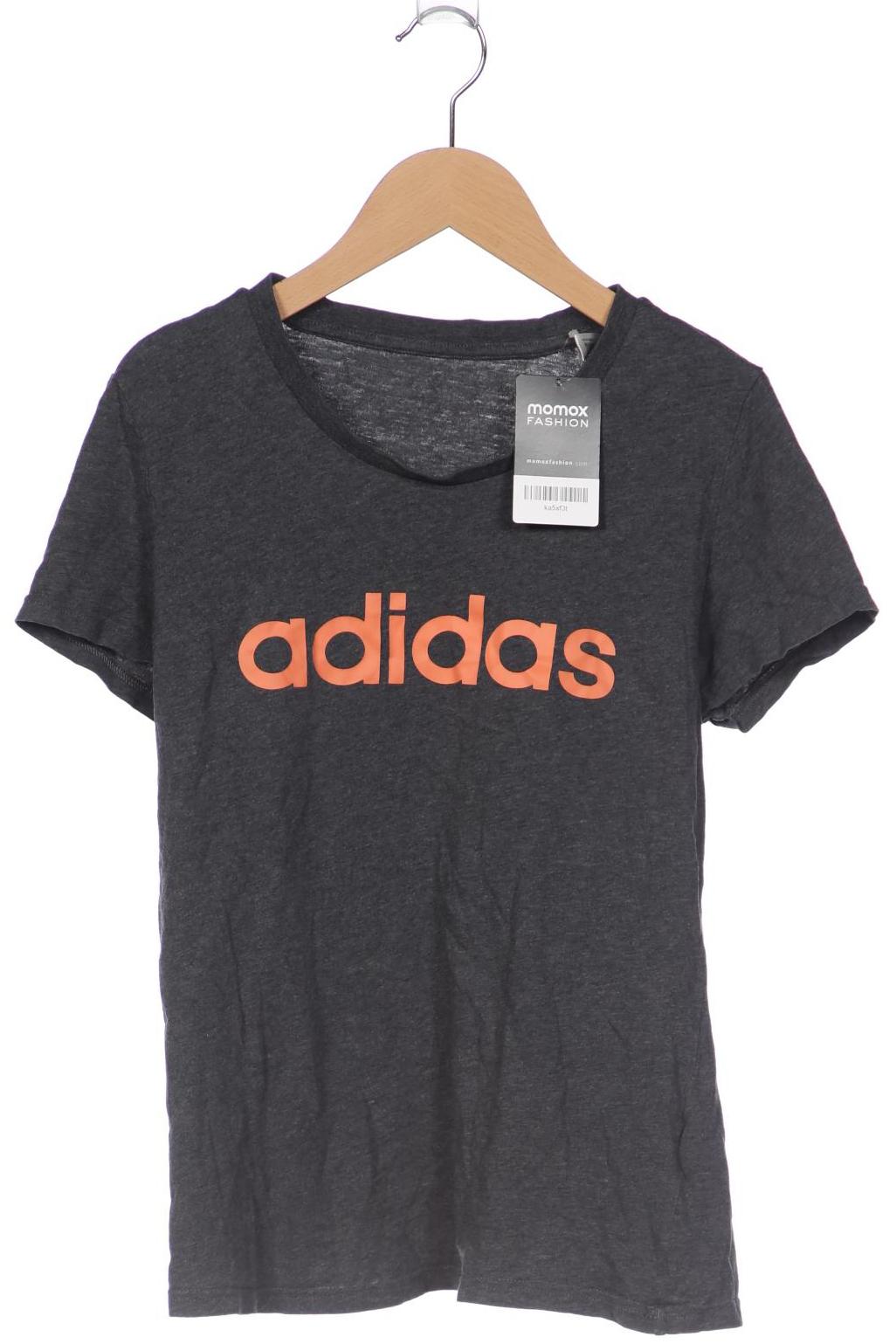 

adidas Damen T-Shirt, grau, Gr. 34