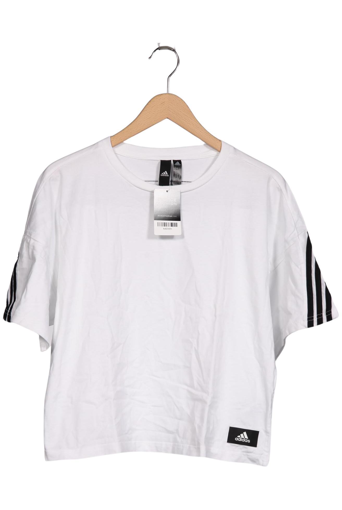 

adidas Damen T-Shirt, weiß, Gr. 38