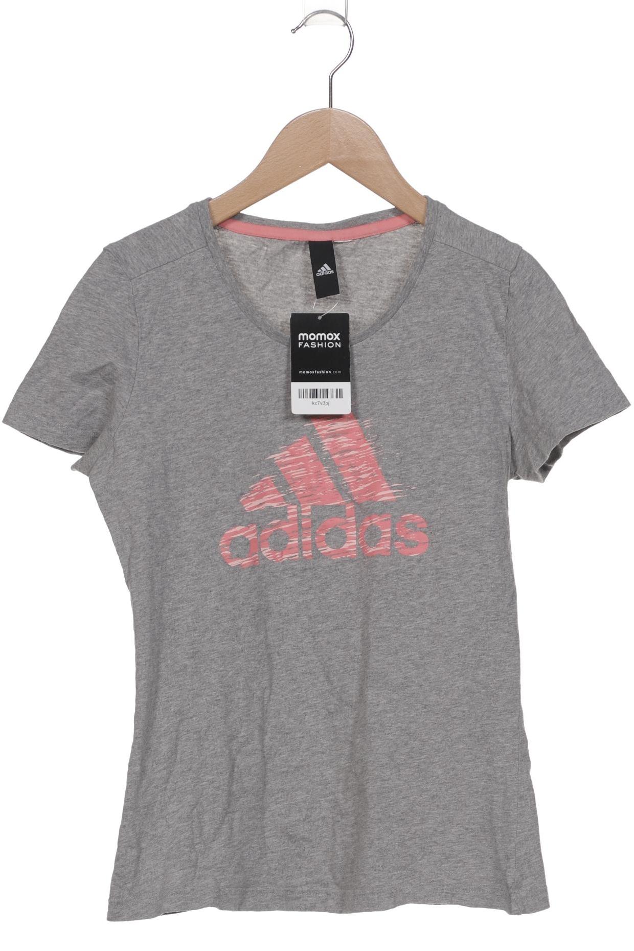 

adidas Damen T-Shirt, grau, Gr. 34