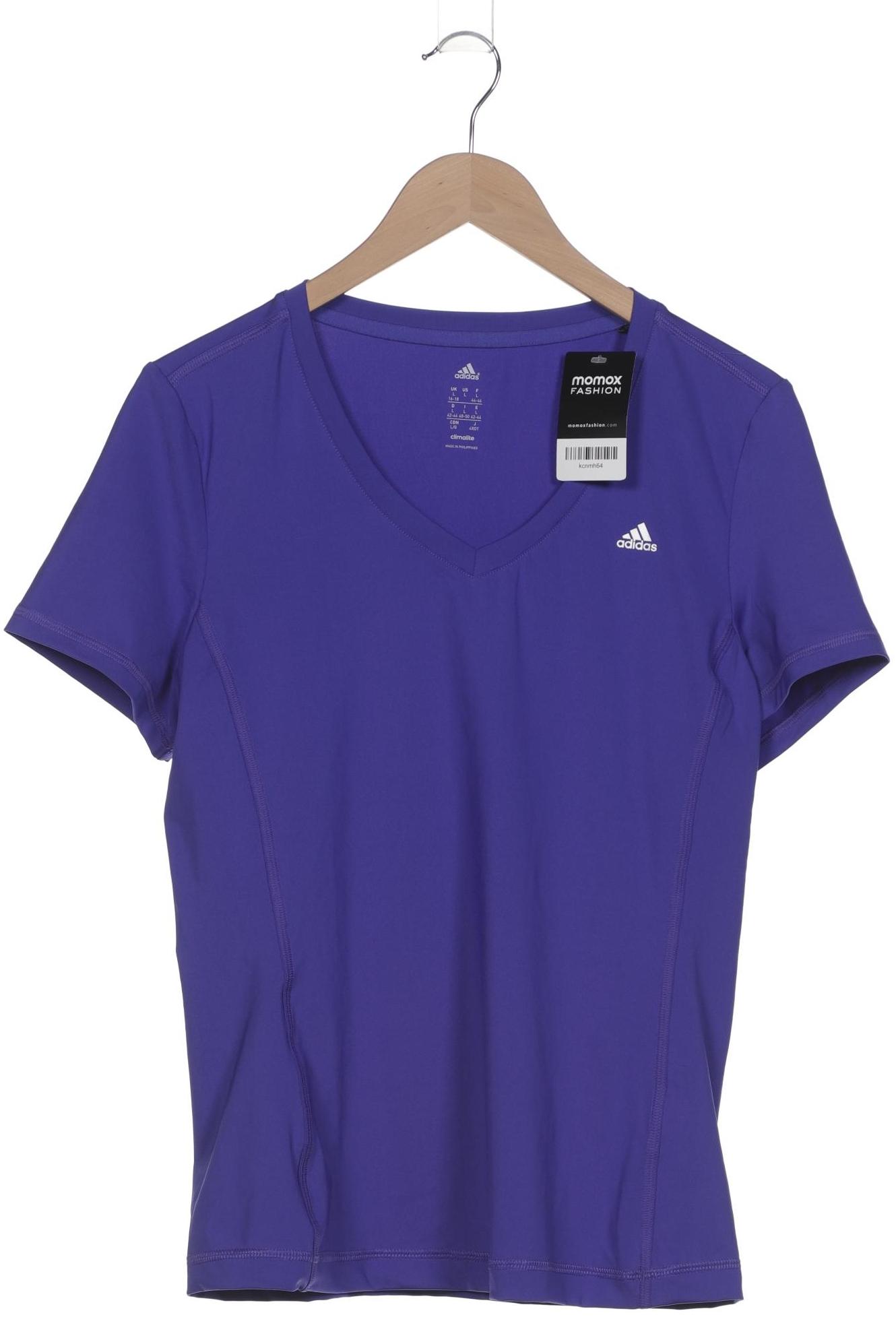 

adidas Damen T-Shirt, flieder, Gr. 42
