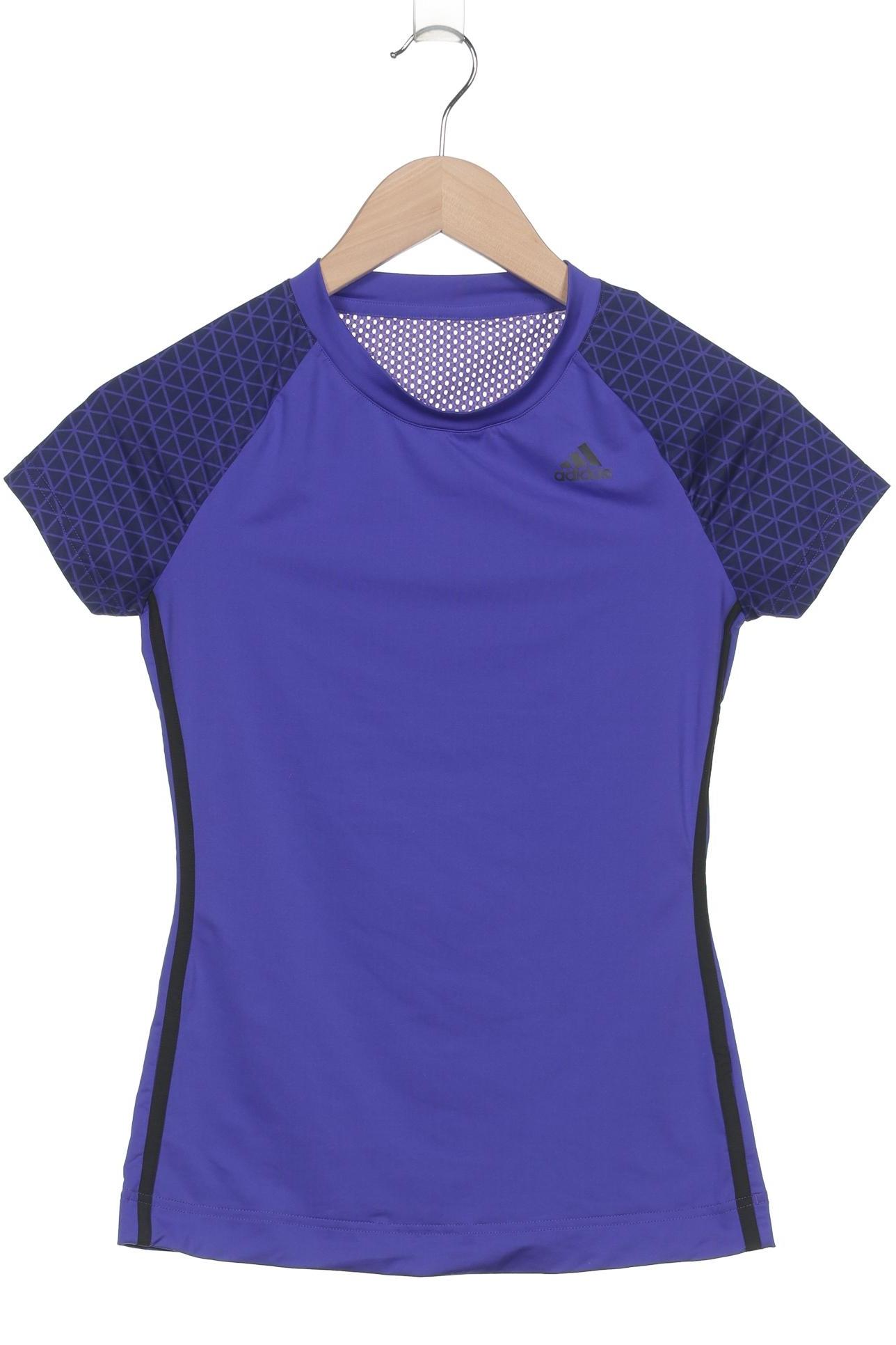 

adidas Damen T-Shirt, blau, Gr. 34