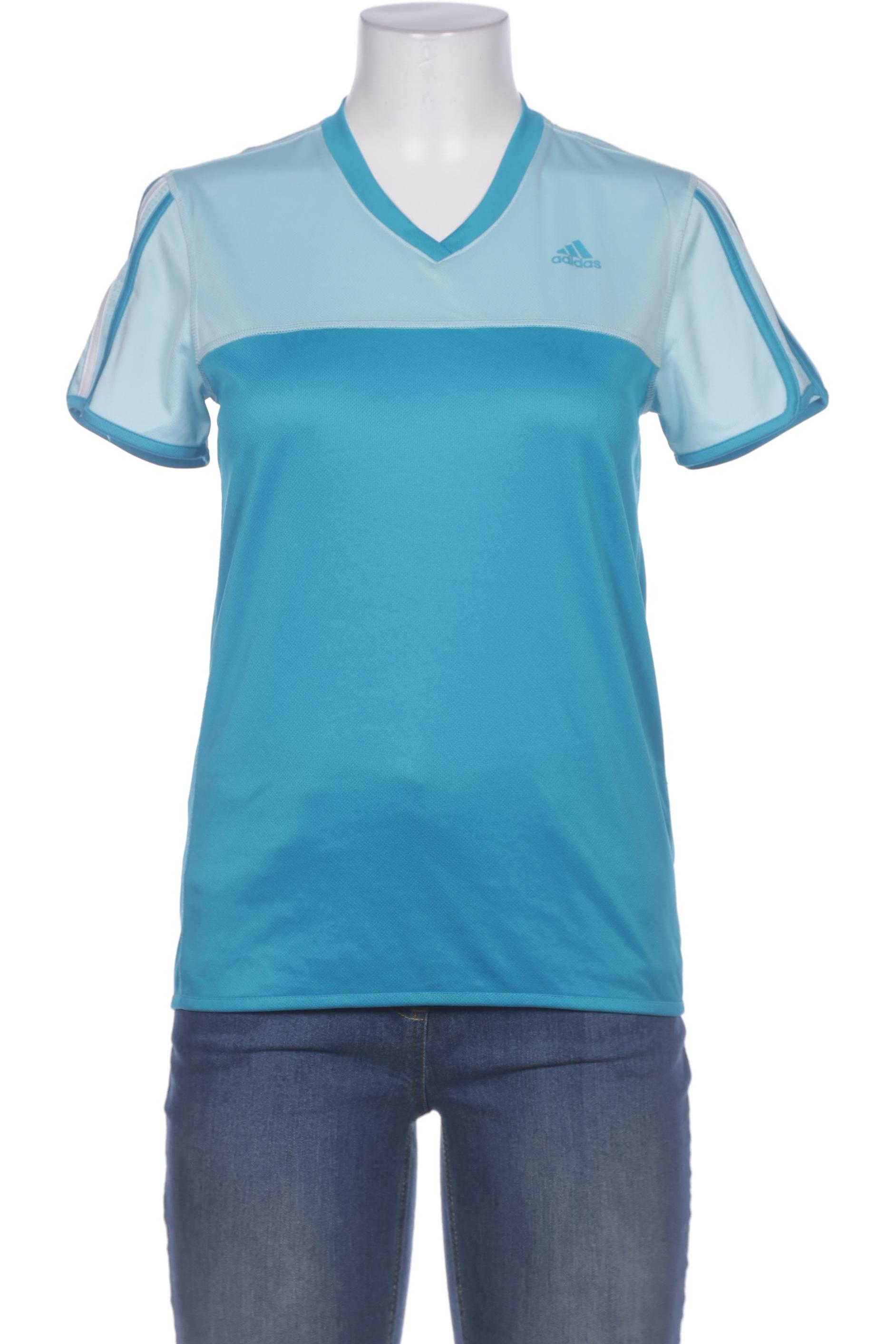 

adidas Damen T-Shirt, blau, Gr. 38