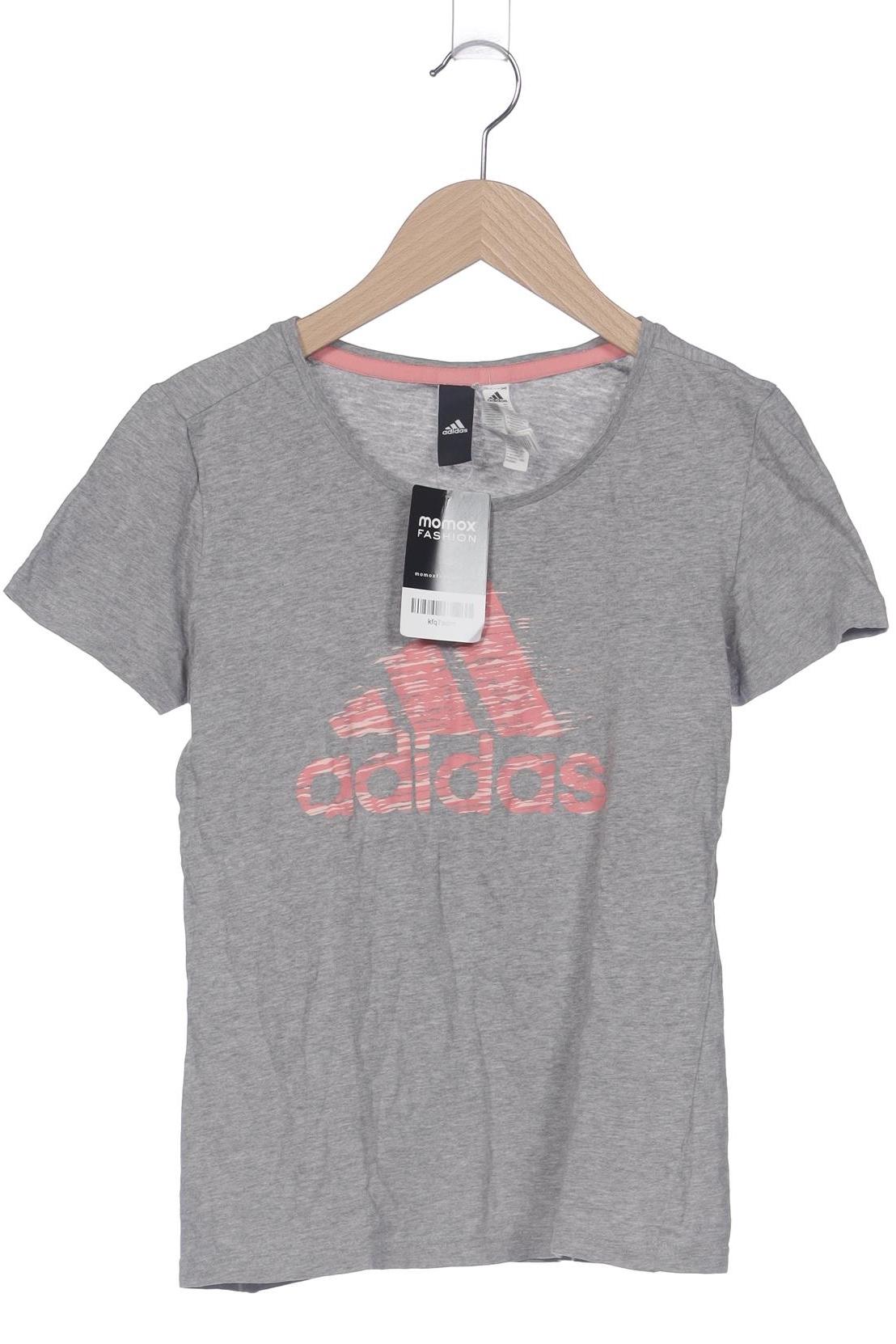 

adidas Damen T-Shirt, grau, Gr. 34
