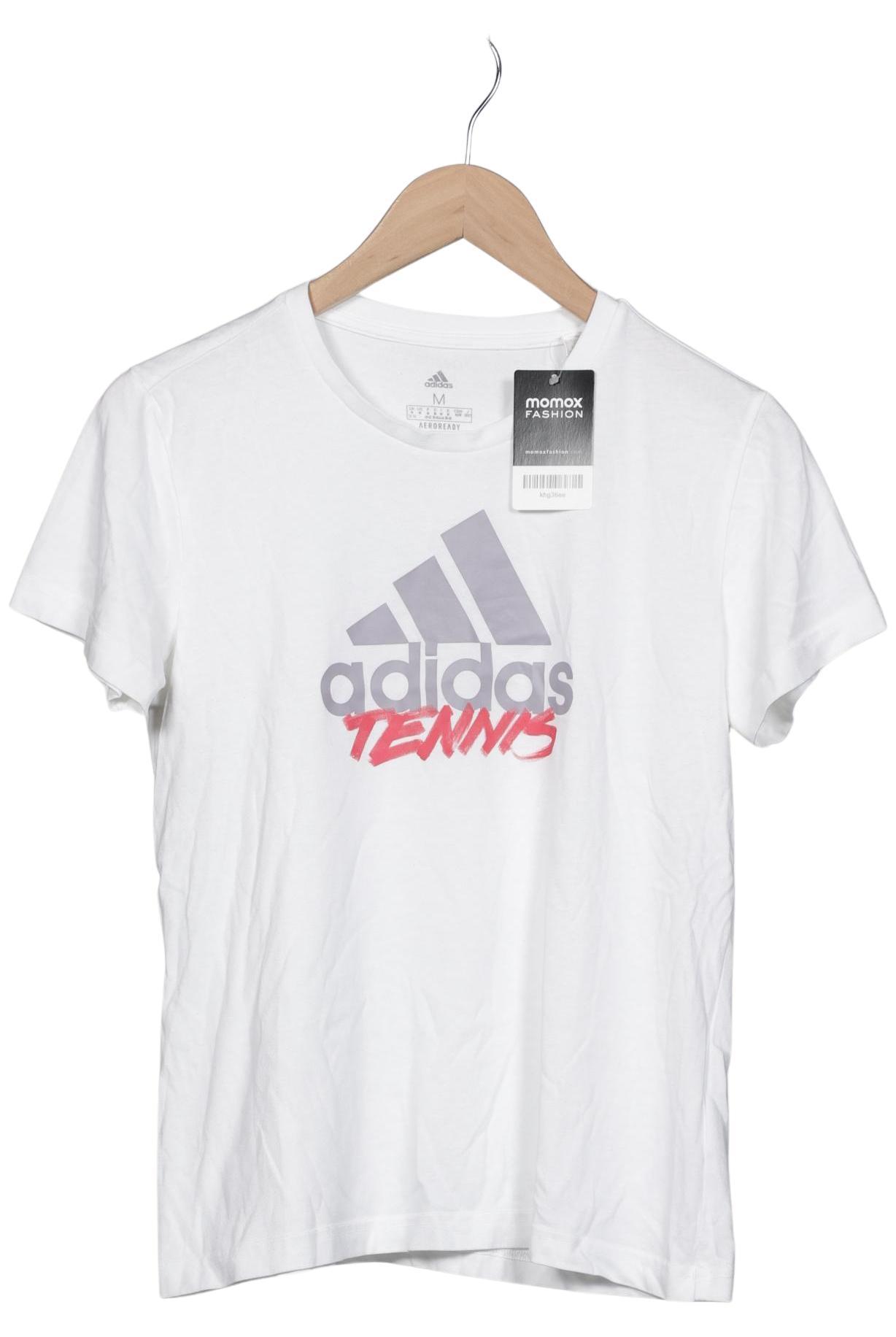 

adidas Damen T-Shirt, weiß, Gr. 38