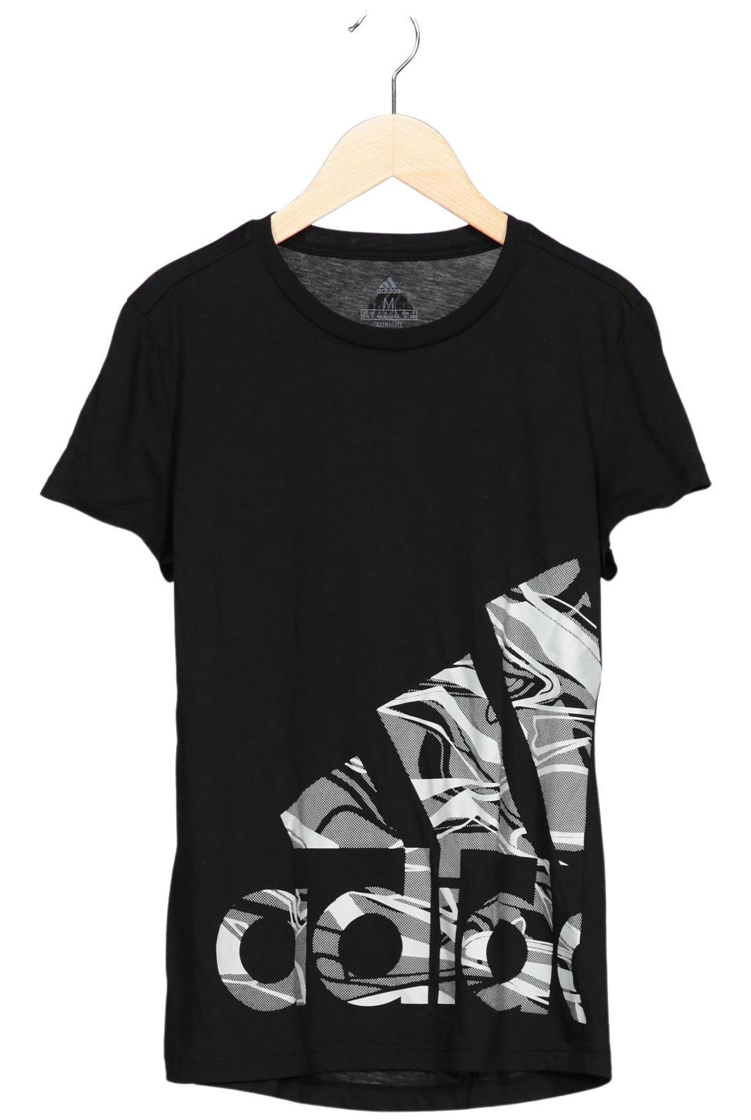 

adidas Damen T-Shirt, schwarz, Gr. 38