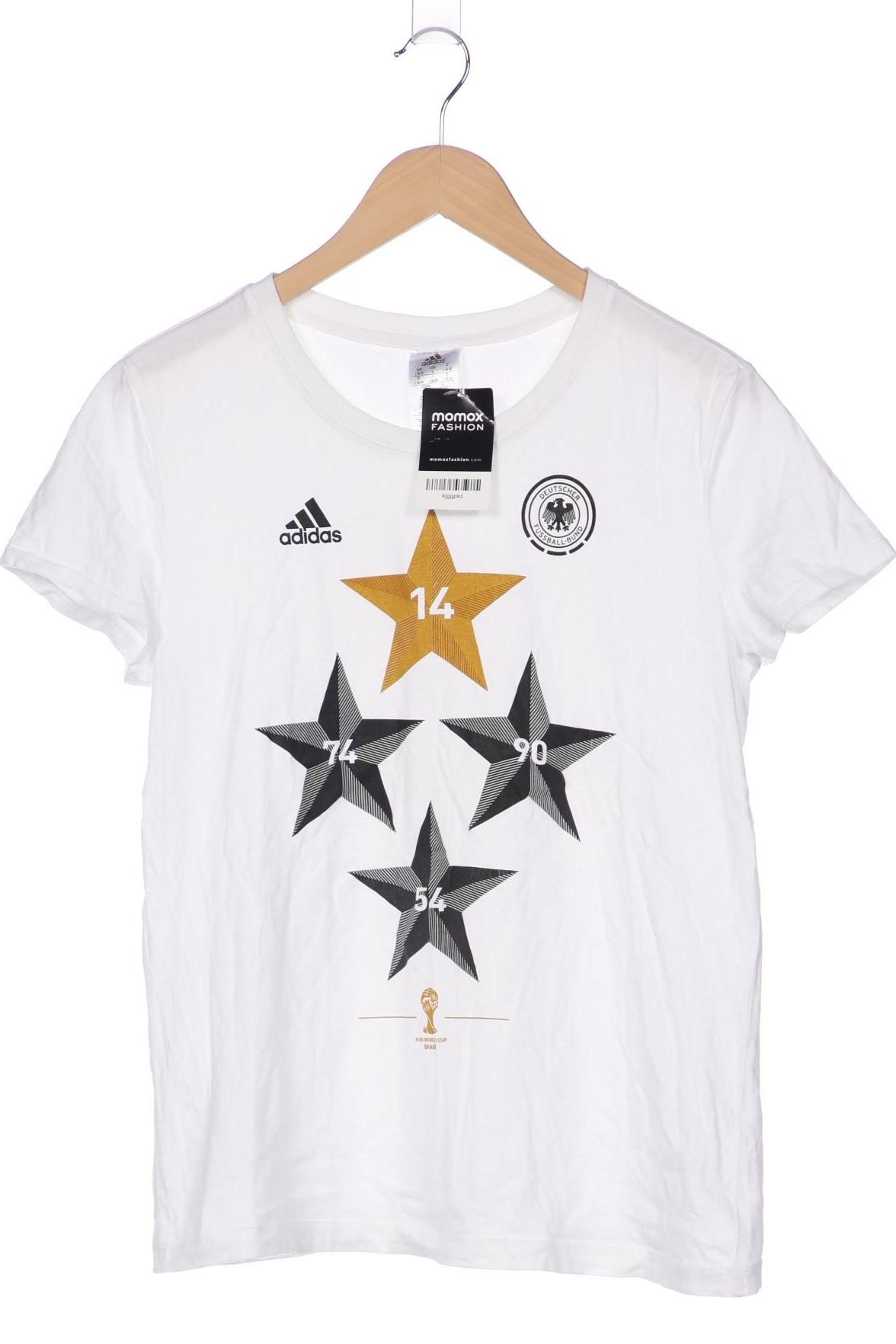 

adidas Damen T-Shirt, weiß, Gr. 42