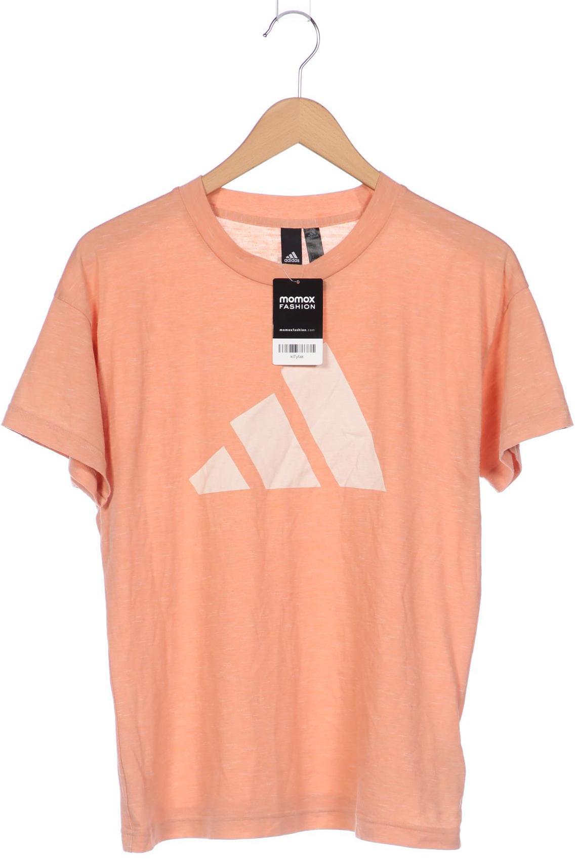 

adidas Damen T-Shirt, orange, Gr. 42