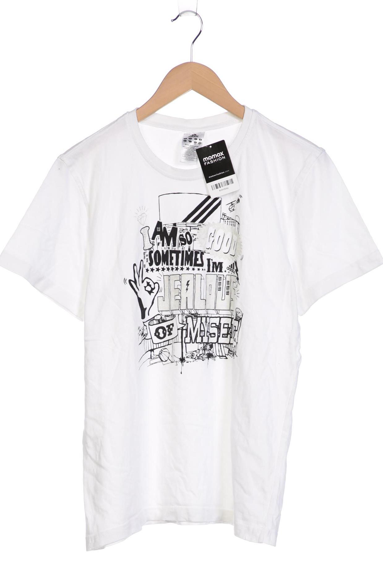 

adidas Damen T-Shirt, weiß, Gr. 42