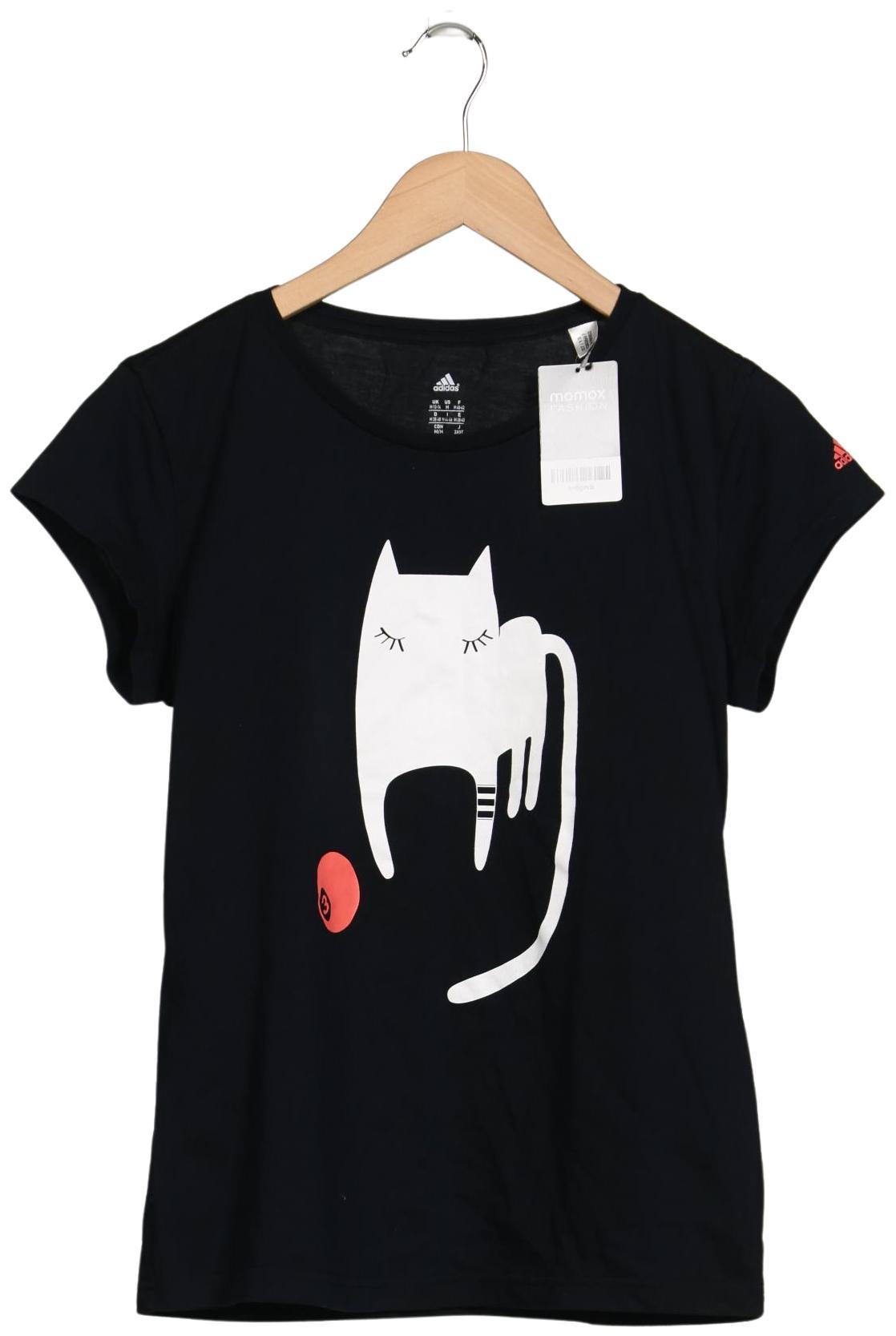 

adidas Damen T-Shirt, schwarz, Gr. 38