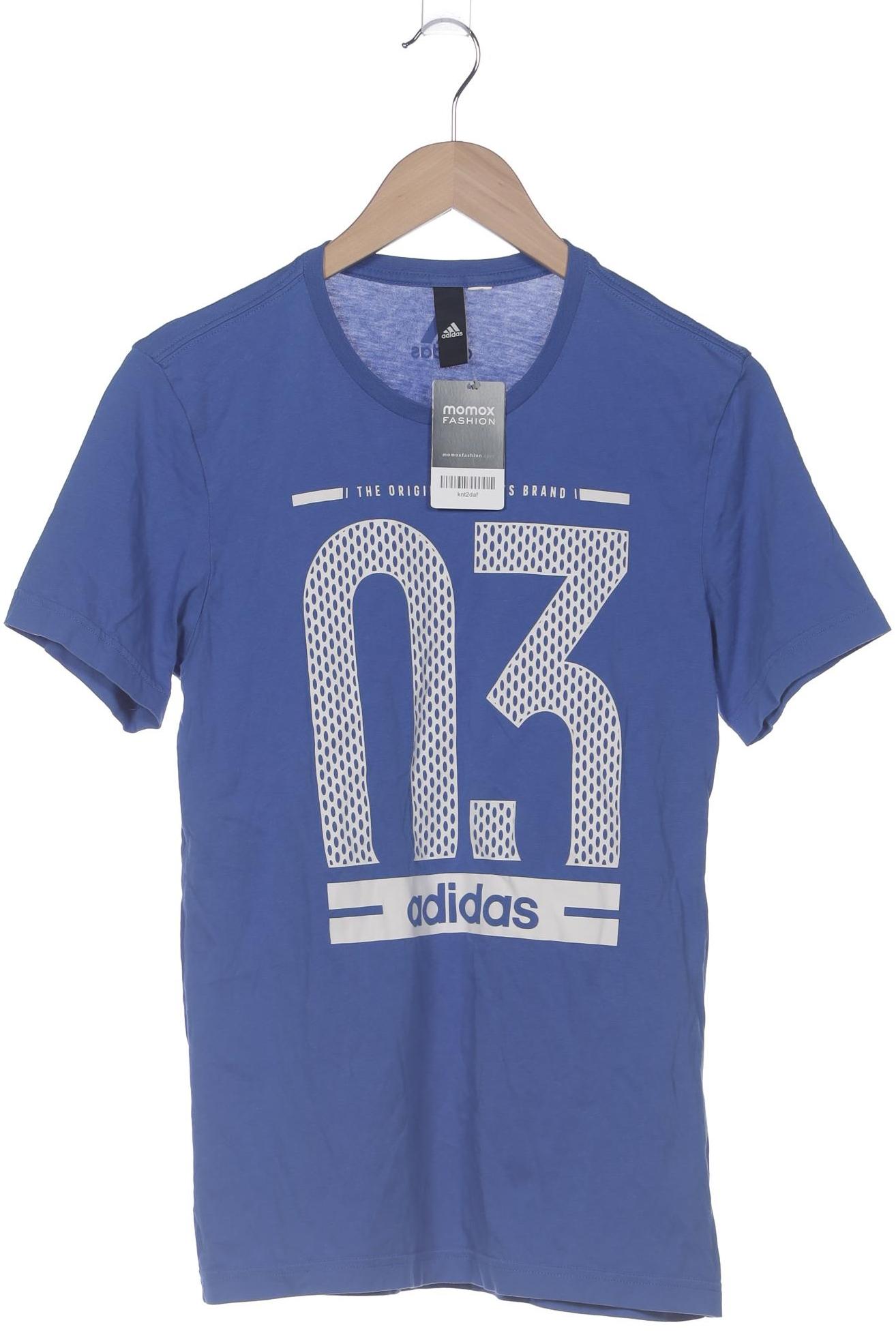 

adidas Damen T-Shirt, blau, Gr. 38