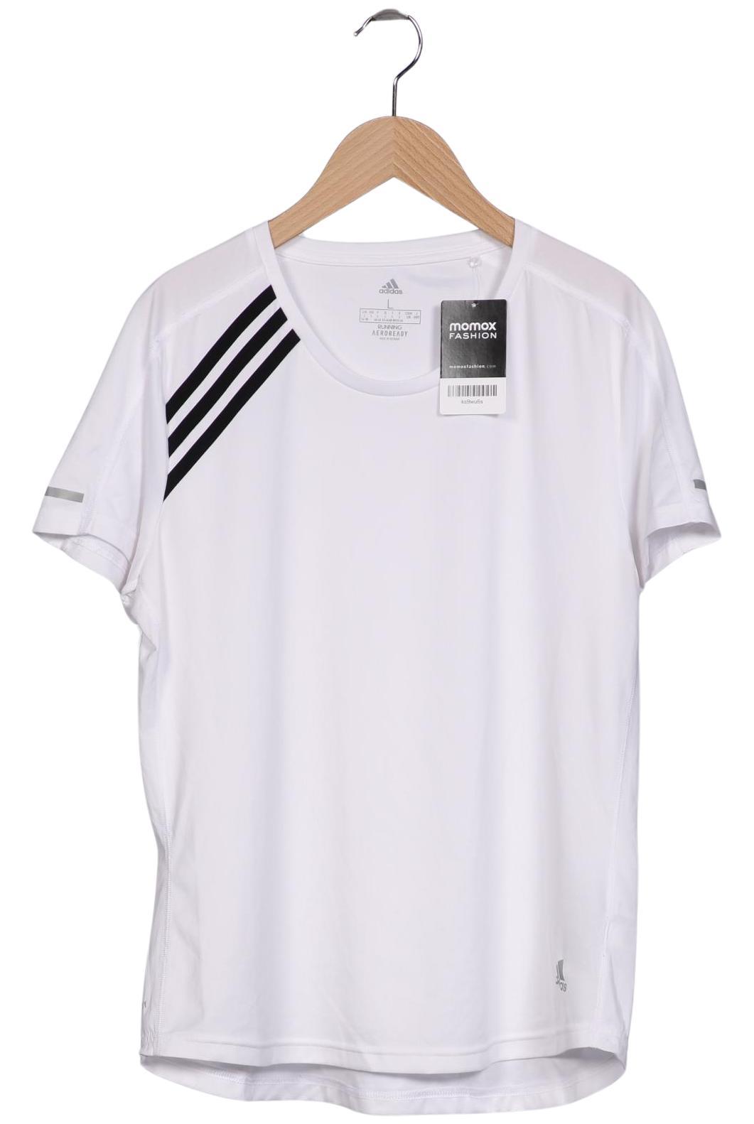 

adidas Damen T-Shirt, weiß, Gr. 42