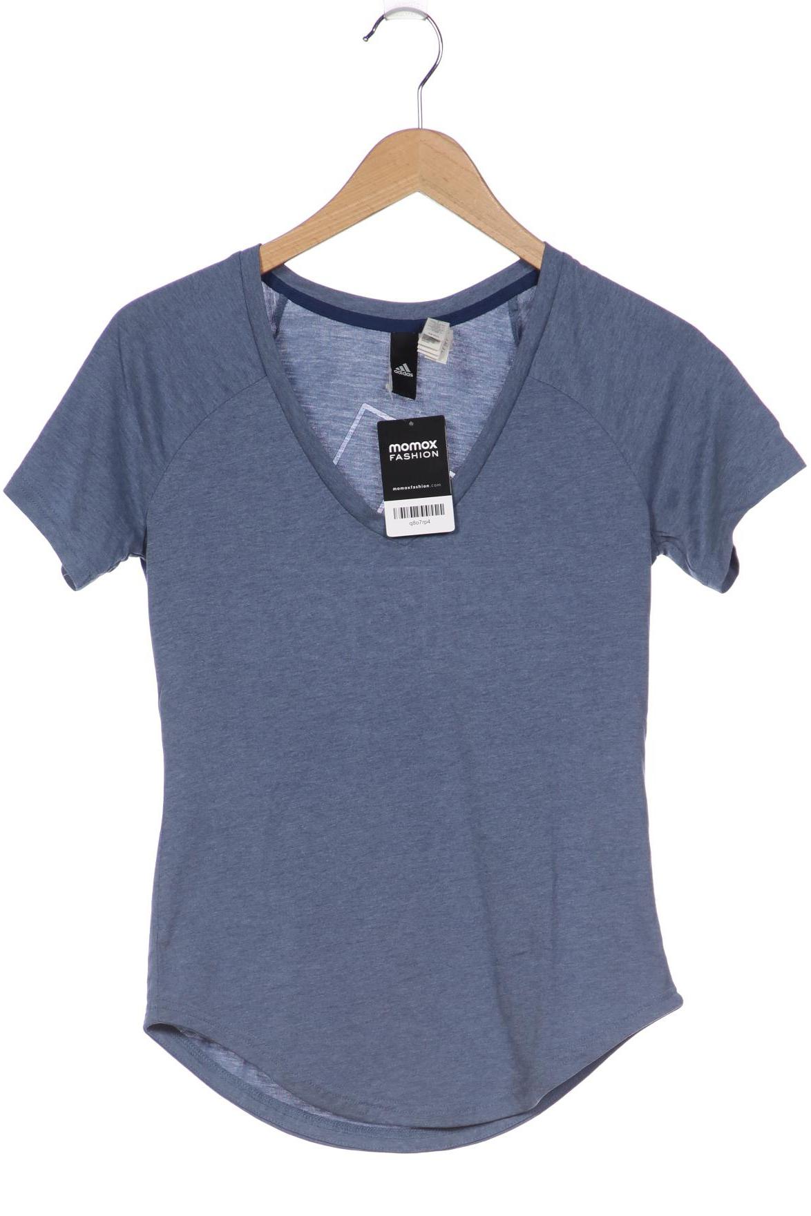 

adidas Damen T-Shirt, blau, Gr. 34