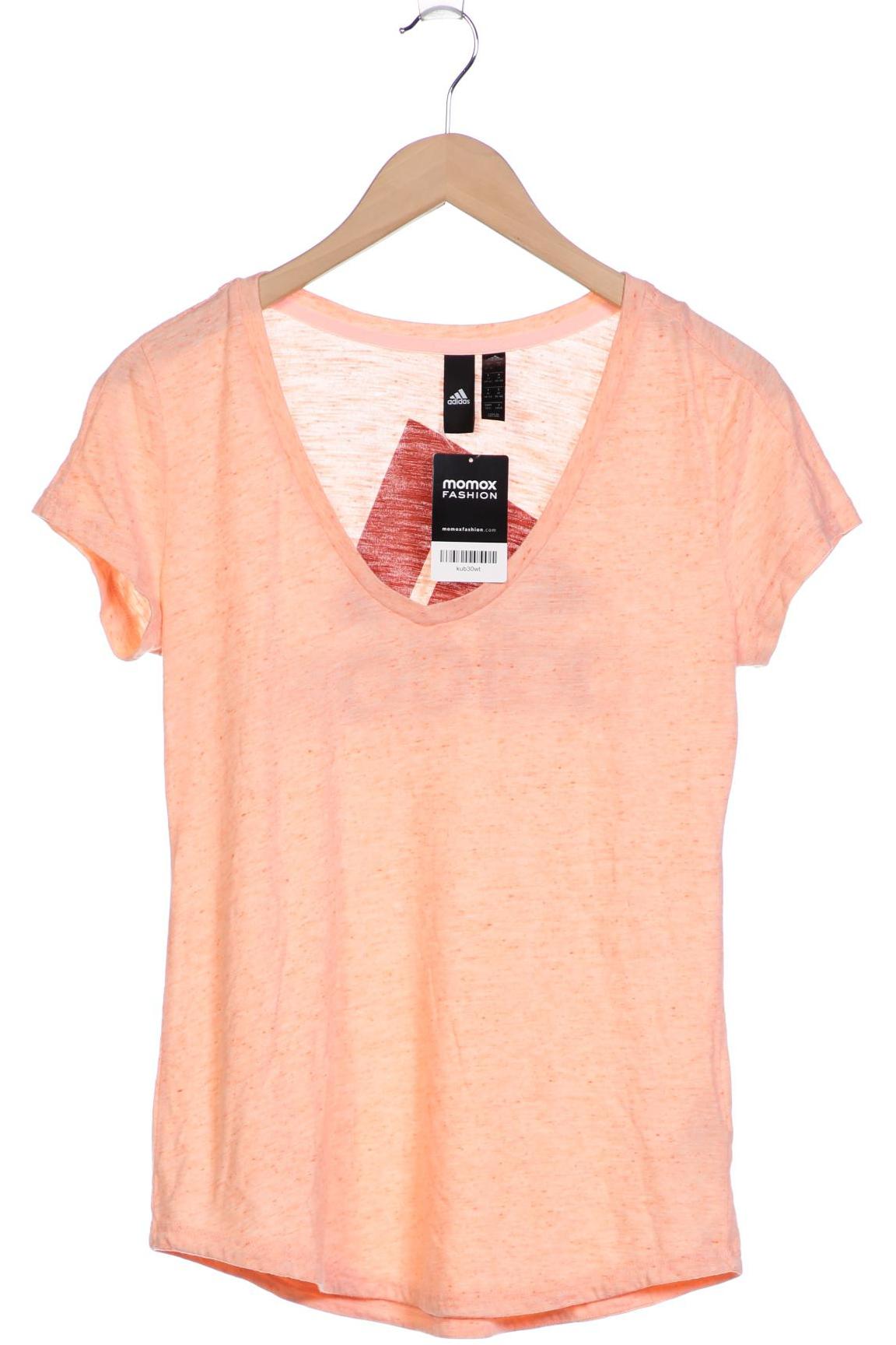 

adidas Damen T-Shirt, orange, Gr. 38