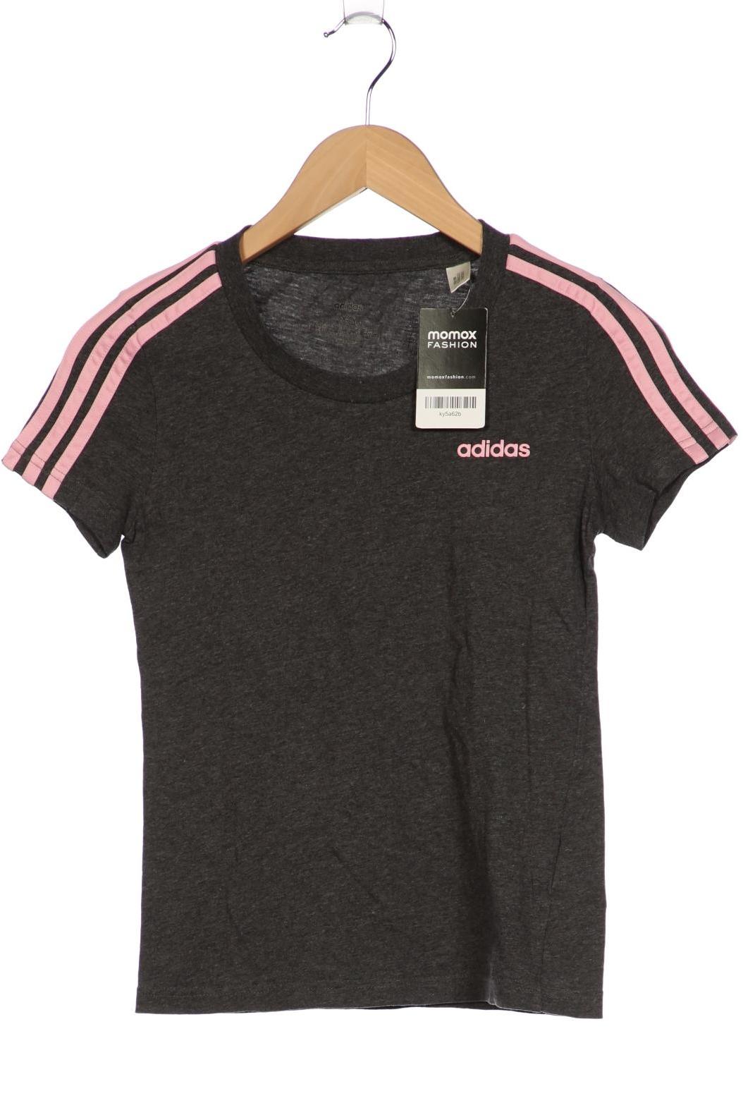 

adidas Damen T-Shirt, grau, Gr. 34