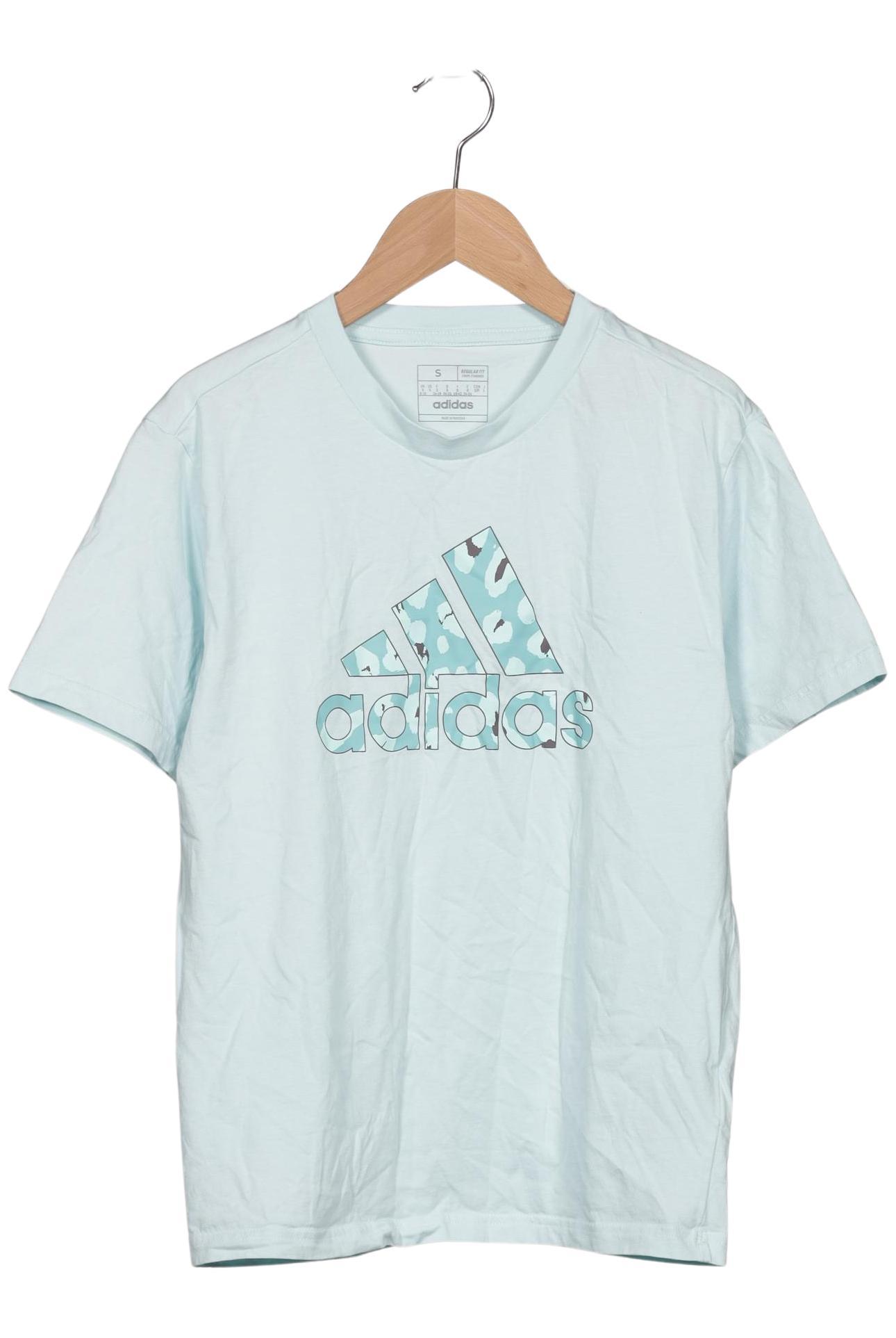 

adidas Damen T-Shirt, hellblau, Gr. 36