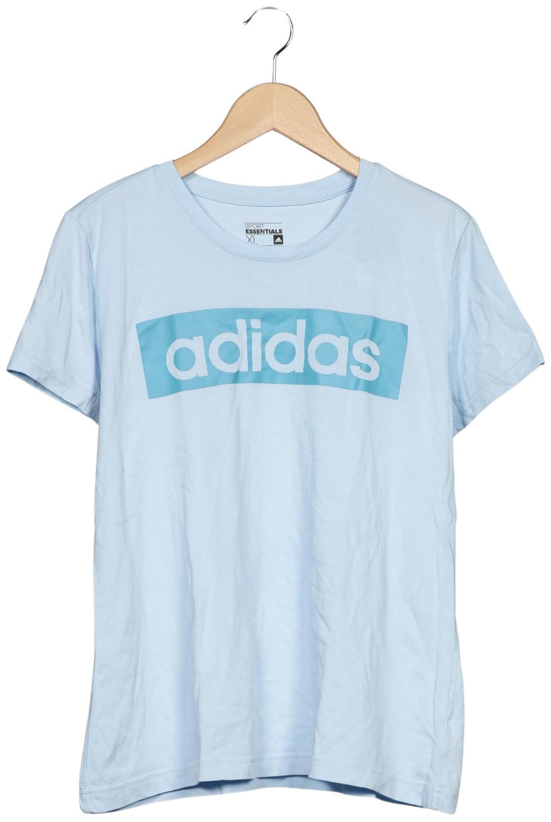 

adidas Damen T-Shirt, hellblau, Gr. 44