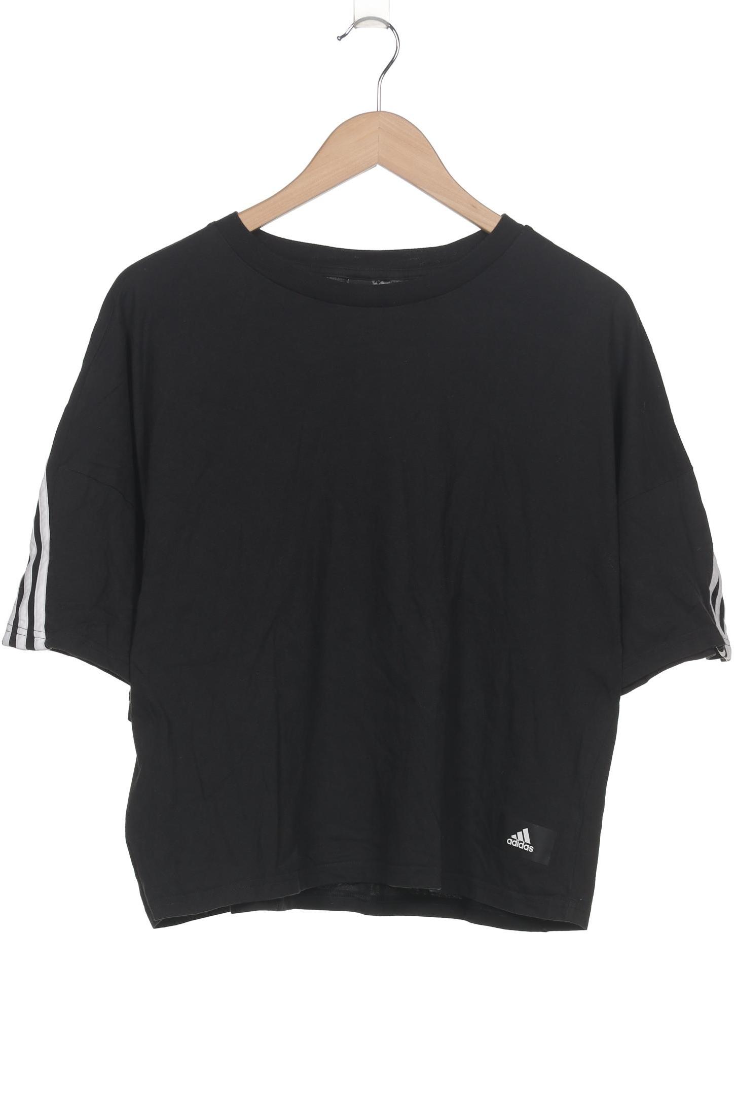 

adidas Damen T-Shirt, schwarz, Gr. 44