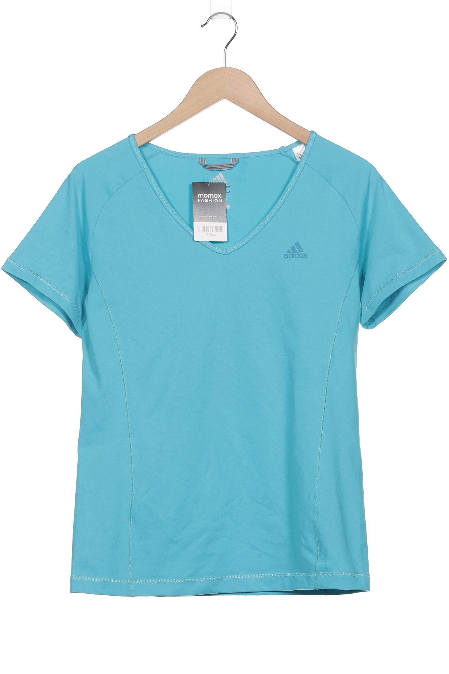

adidas Damen T-Shirt, blau, Gr. 42