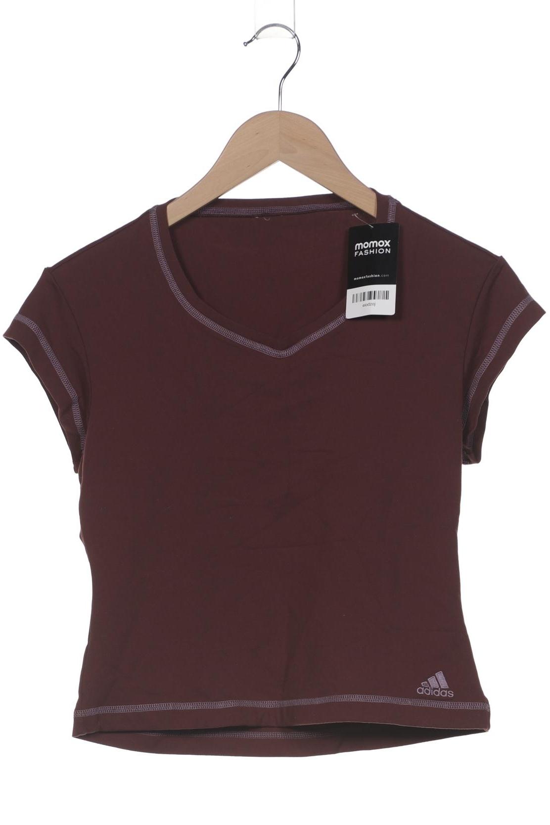

adidas Damen T-Shirt, bordeaux, Gr. 36